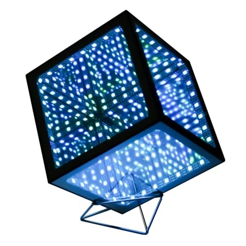 Infinity Hyper Cube LED Light LED Controller with Stand, Controller Built-in