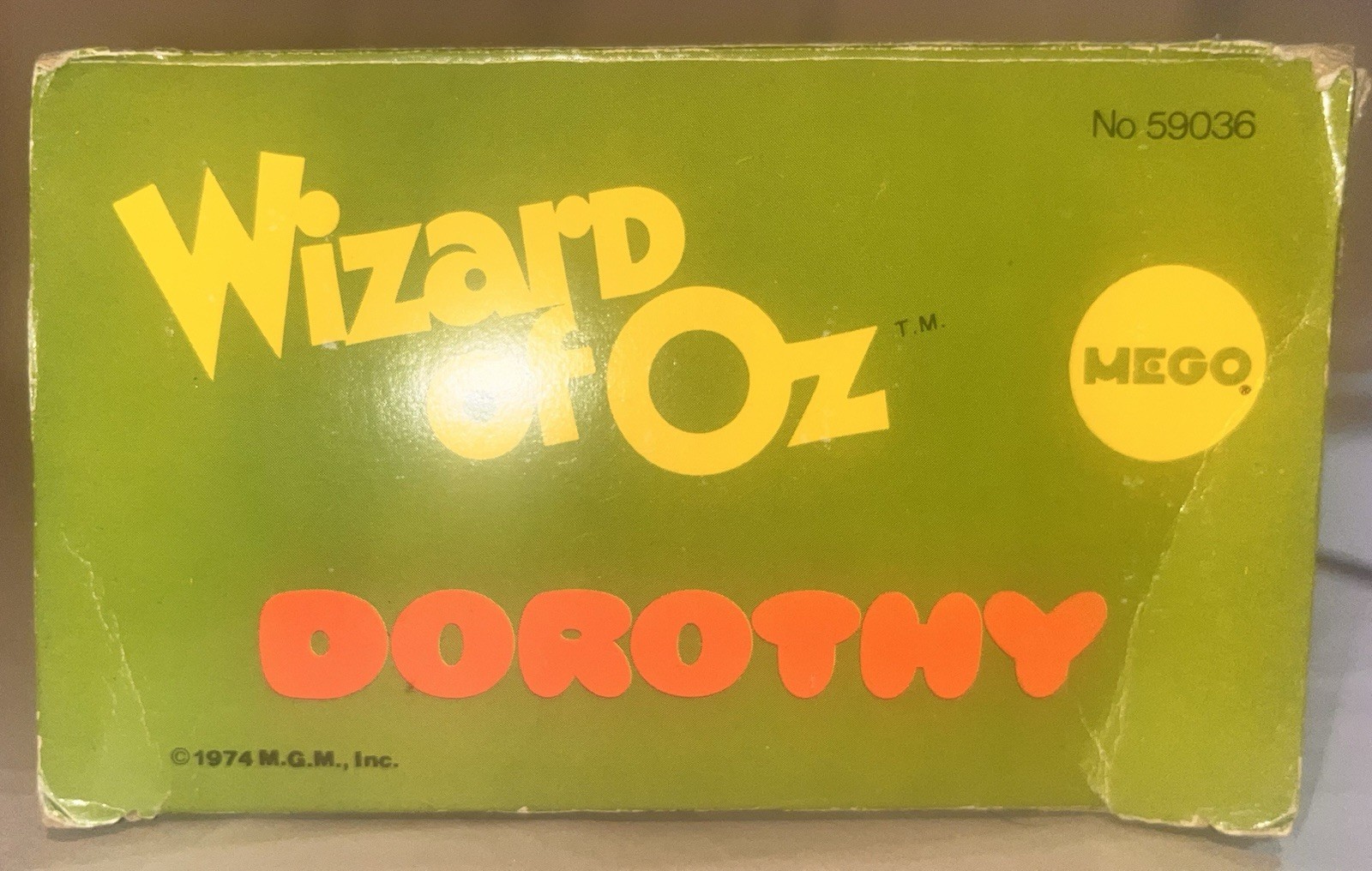 1975 Mego Softies Wizard of Oz DOROTHY Doll In Original Box