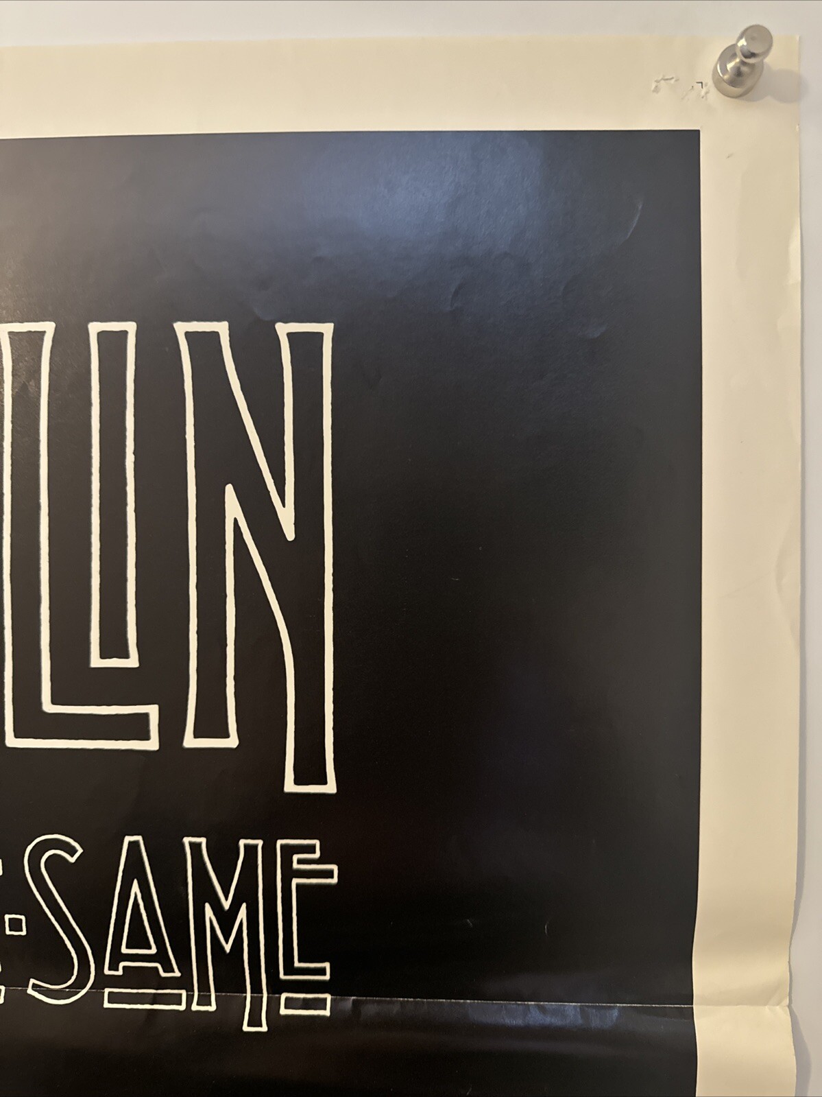 THE SONG REMAINS THE SAME Original One Sheet Movie Poster - 1976 - LED ZEPPELIN