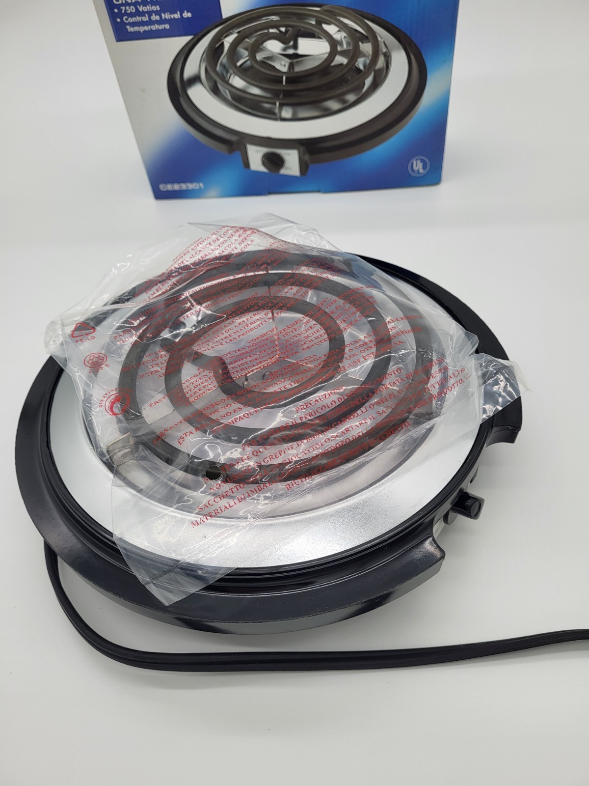 Continental Electric Single BURNER Buffet Midel New Open Box