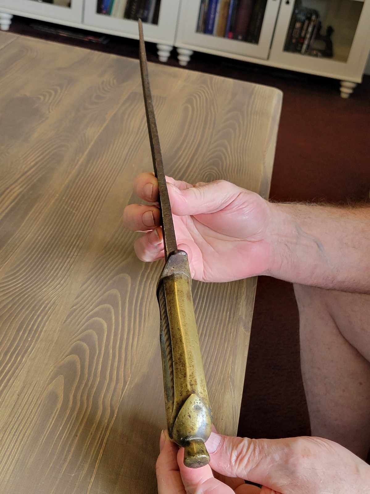 Napoleonic War-Civil War French Saber Cut-Down