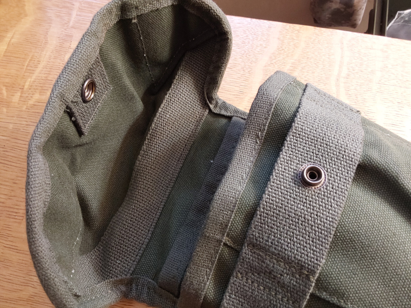 US Military Antenna Bag - CW-503 / PRC-25 - Canvas - Vietnam Military Radio