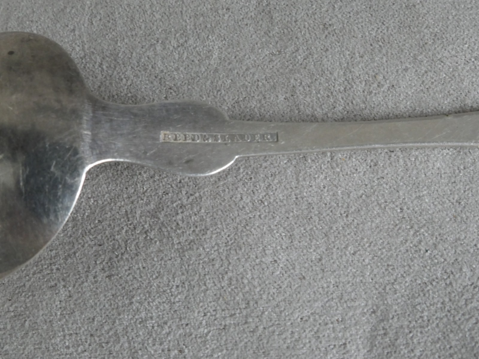 American Coin Silver Spoon REED & SLADER Nashua NH 8” : 24.6g