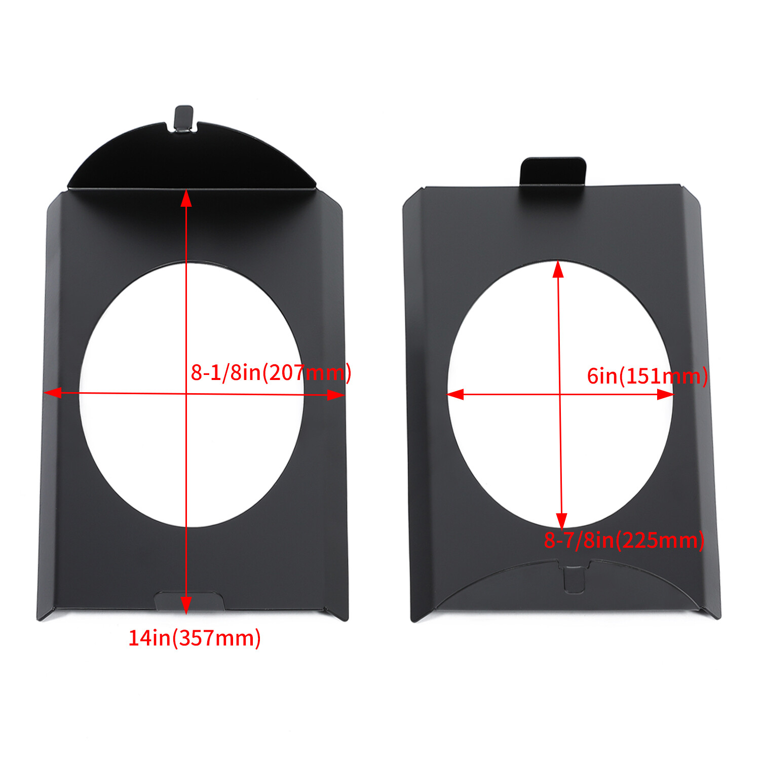 Behind Seat Cab Corner 6"×9" Speaker Mounting Brackets Pair FOR 73-87 Chevy C10