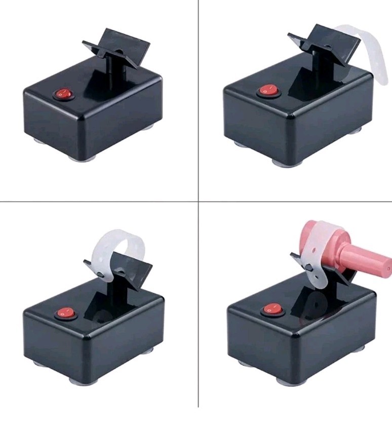 AB-YYJ Mini Nail Polish Paint Shaker Machine, Silver, New