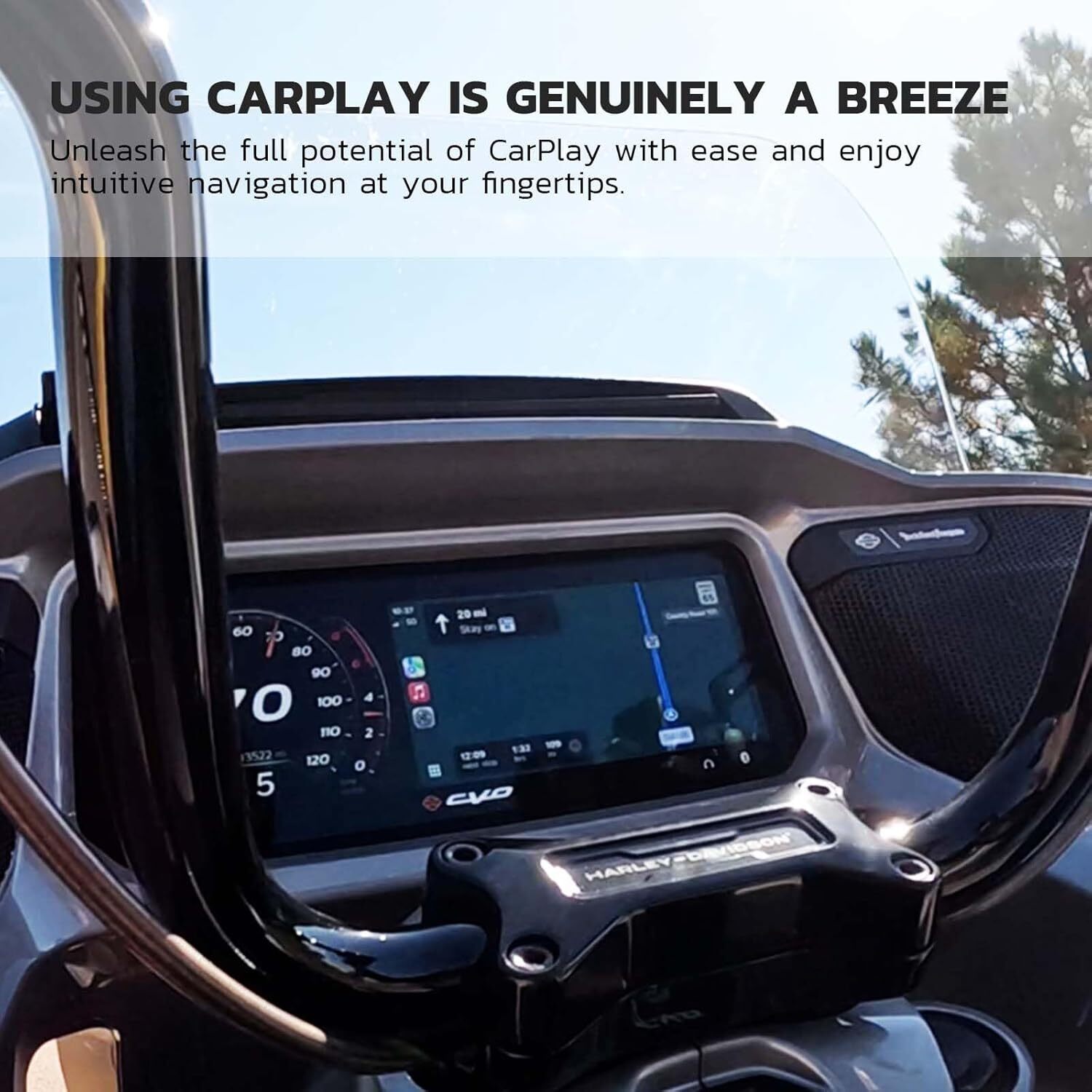 MaedHawk Bypass Motorcycle CarPlay Bluetooth Headset Adapter with Passthrough