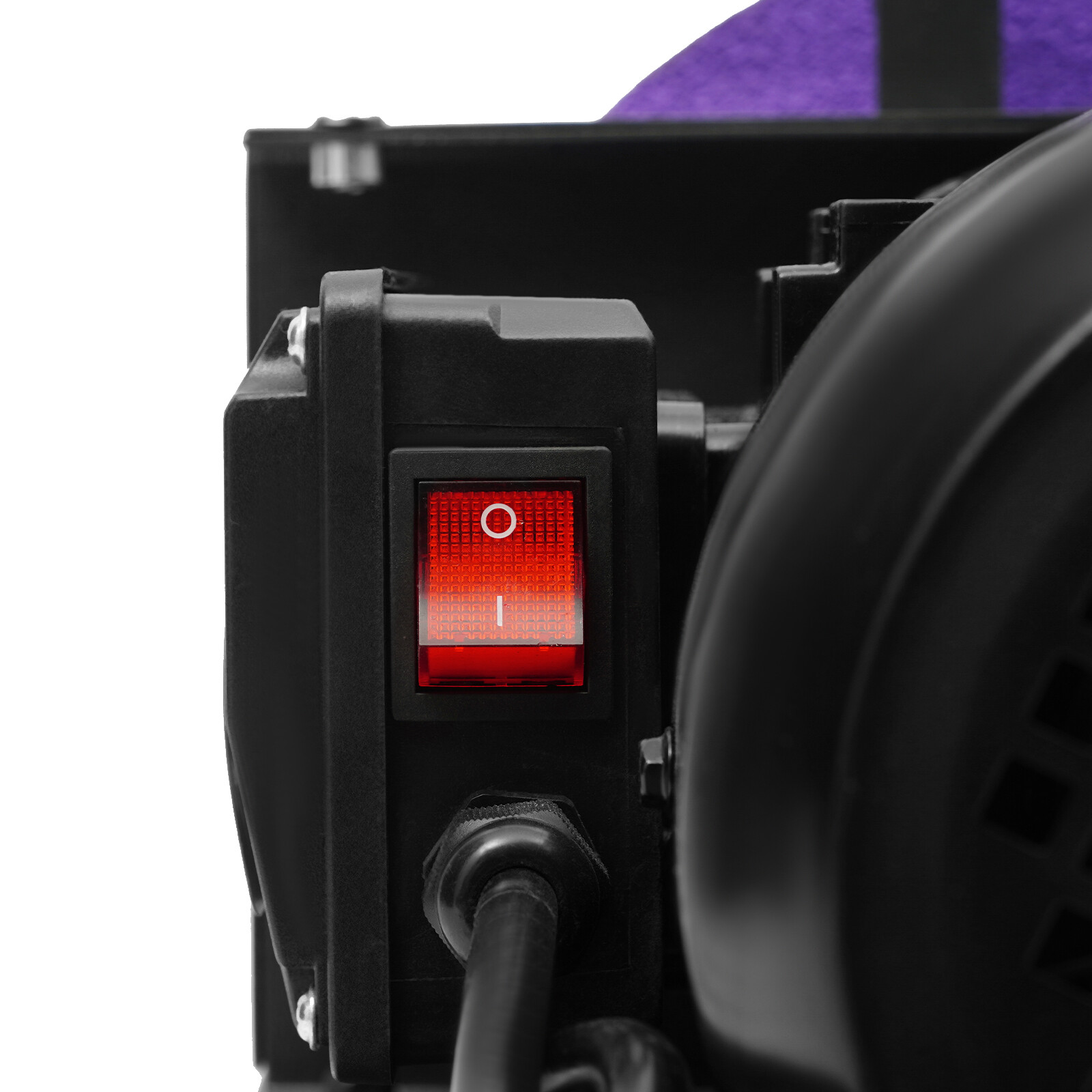 Lawn Mower Blade Sharpener 1HP 750W with 9-inch Grinding Wheel 1700 RPM