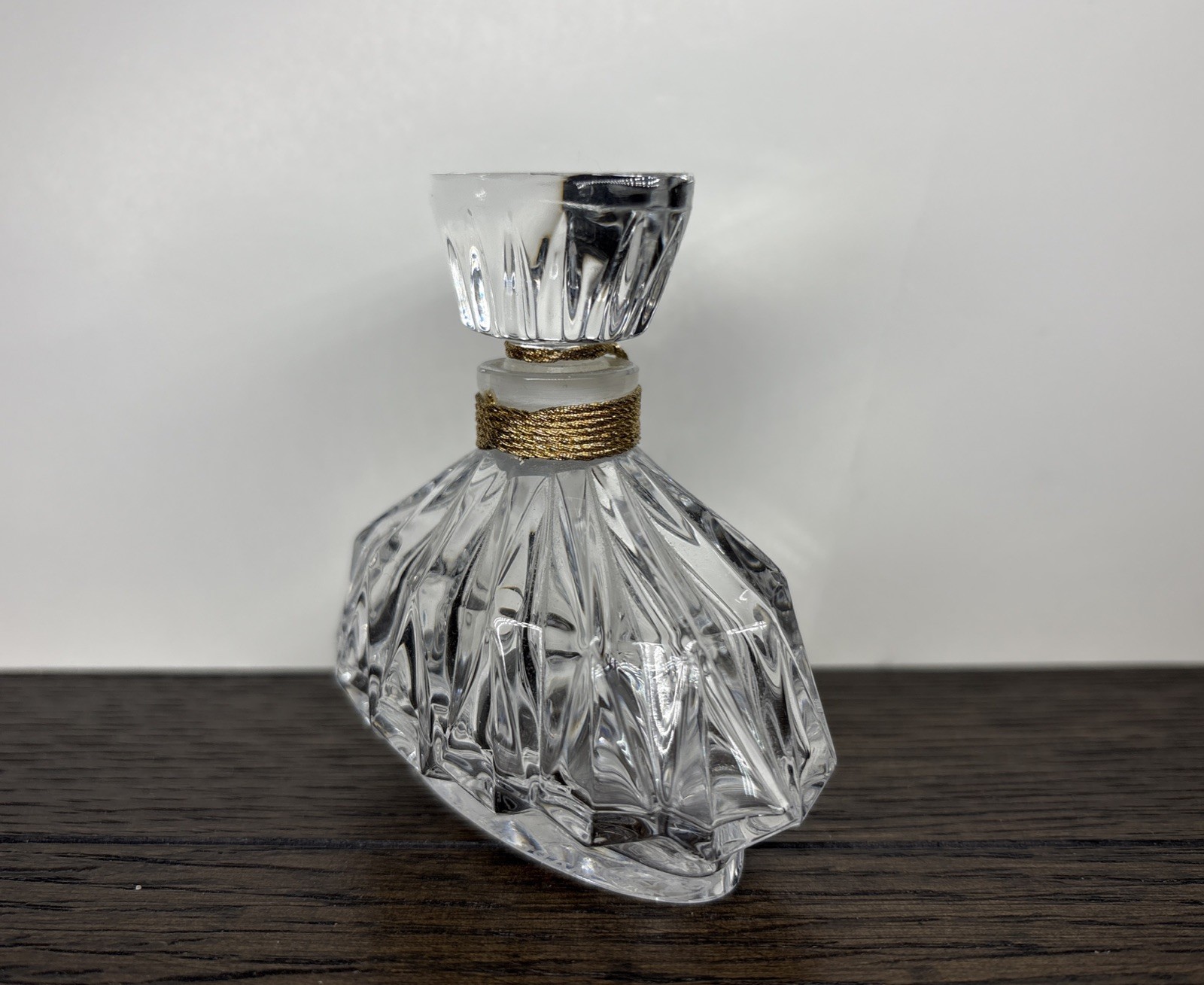 VINTAGE JOY by JEAN PATOU PARFUME 1.0 OZ / 30 ML BACCARAT Crystal Bottle Empty