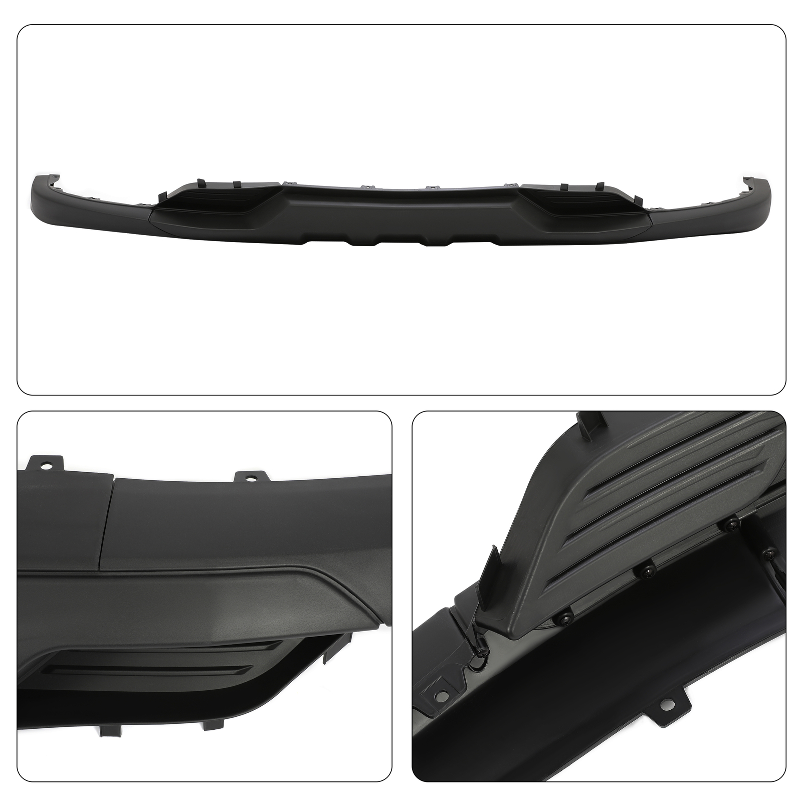 For Silverado 1500 2016-2019 Front Bumper Valance W/O Tow Hooks W/O Skid Plate