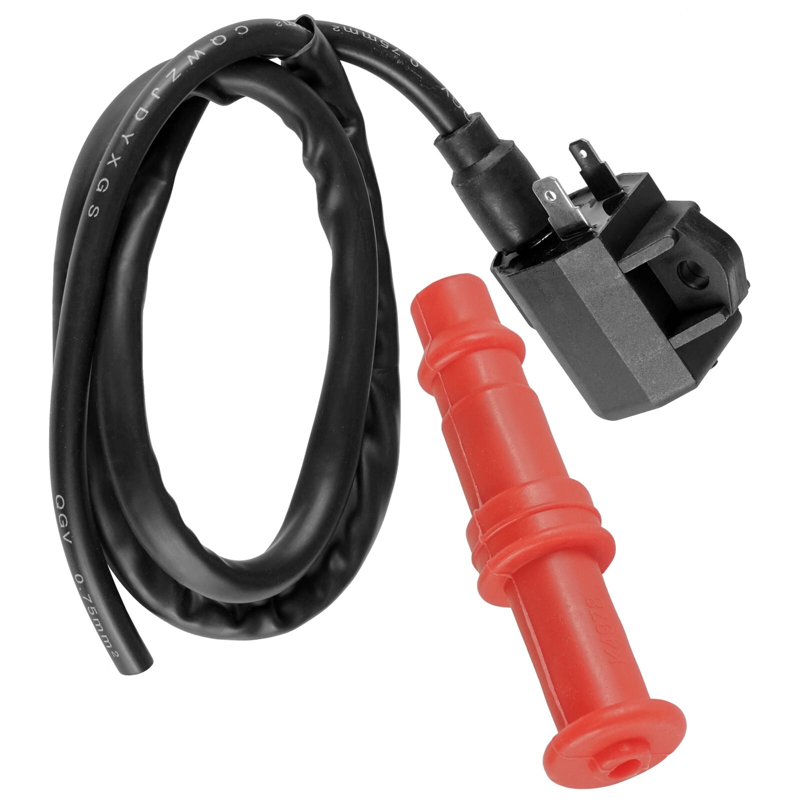 Ignition Coil with Spark Plug Boot Cap for Polaris Sportsman 450 2006-2007