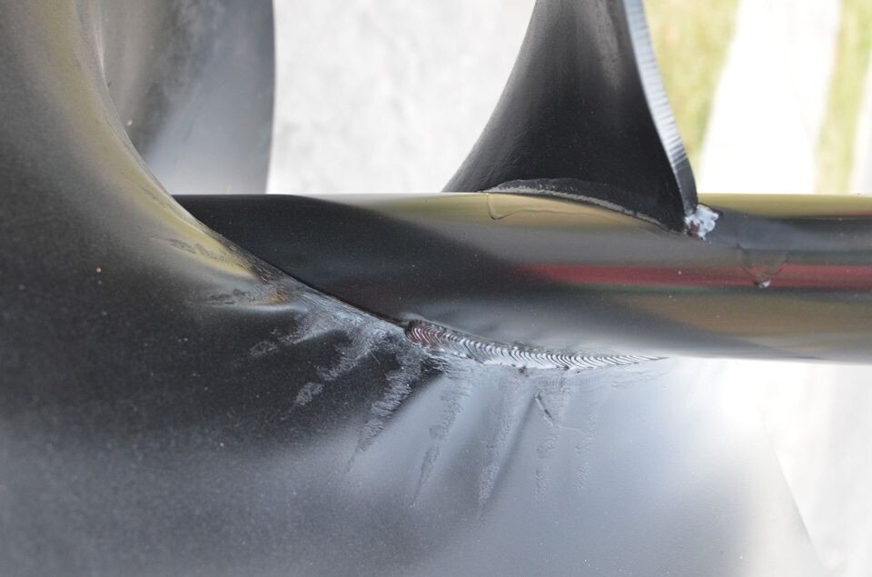 Lowe SQ-30H Skid Steer Auger Bit 30" Diameter, 2" Hex Shaft Collar, 48" Tall