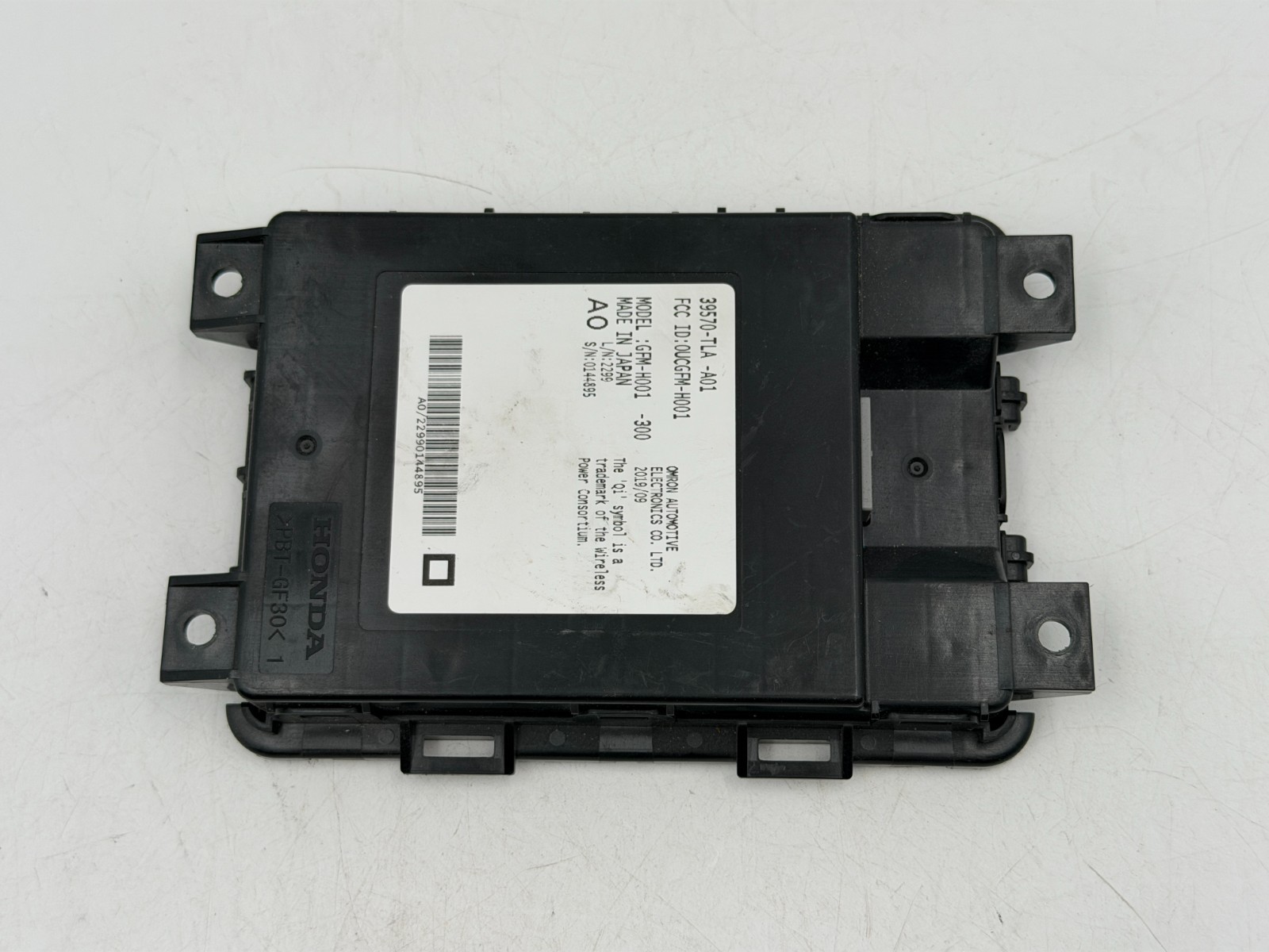 2020-2022 Honda CR-V Touring Wireless Charger Unit Module 39570TLAA01 OEM