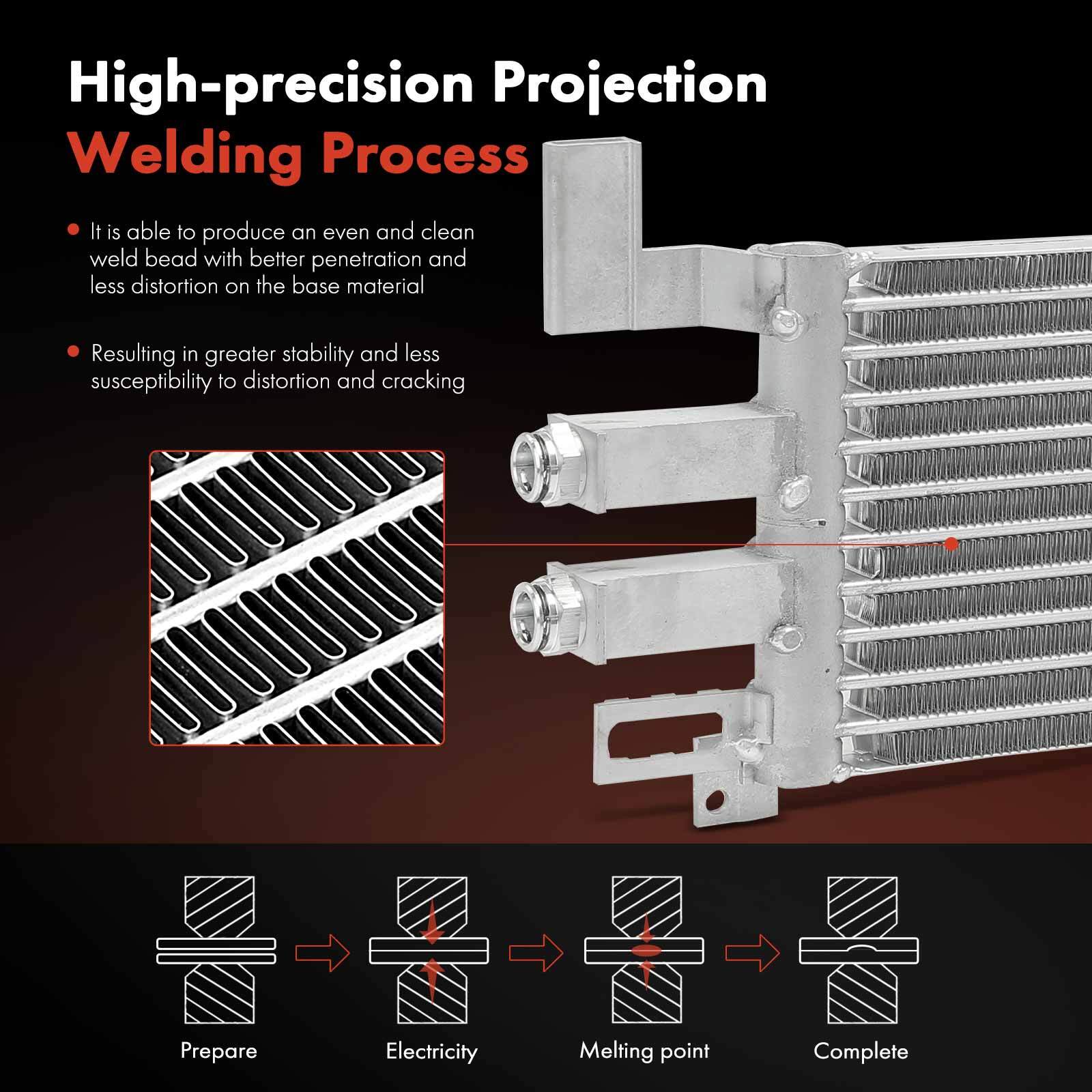 Automatic Transmission Oil Cooler for Jeep Renegade Ram ProMaster City L4 2.4L