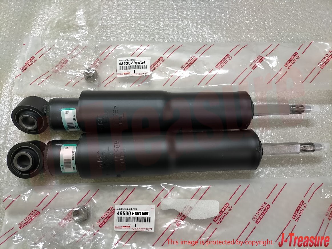 TOYOTA LAND CRUISER 200 LX570 Genuine Rear Shock Absorber Right & Left Set OEM