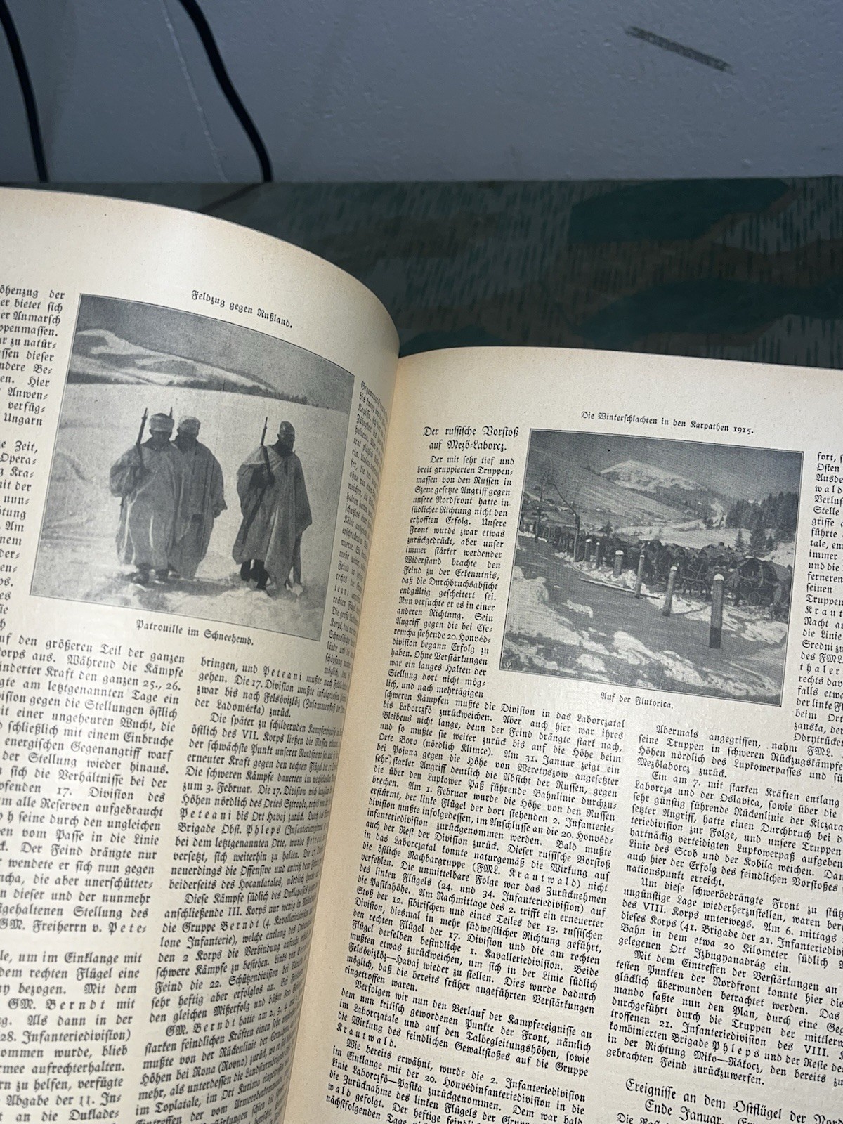 WW2 German Era Original Die Geschichte Des Weltkriegs Book #2 on German Military