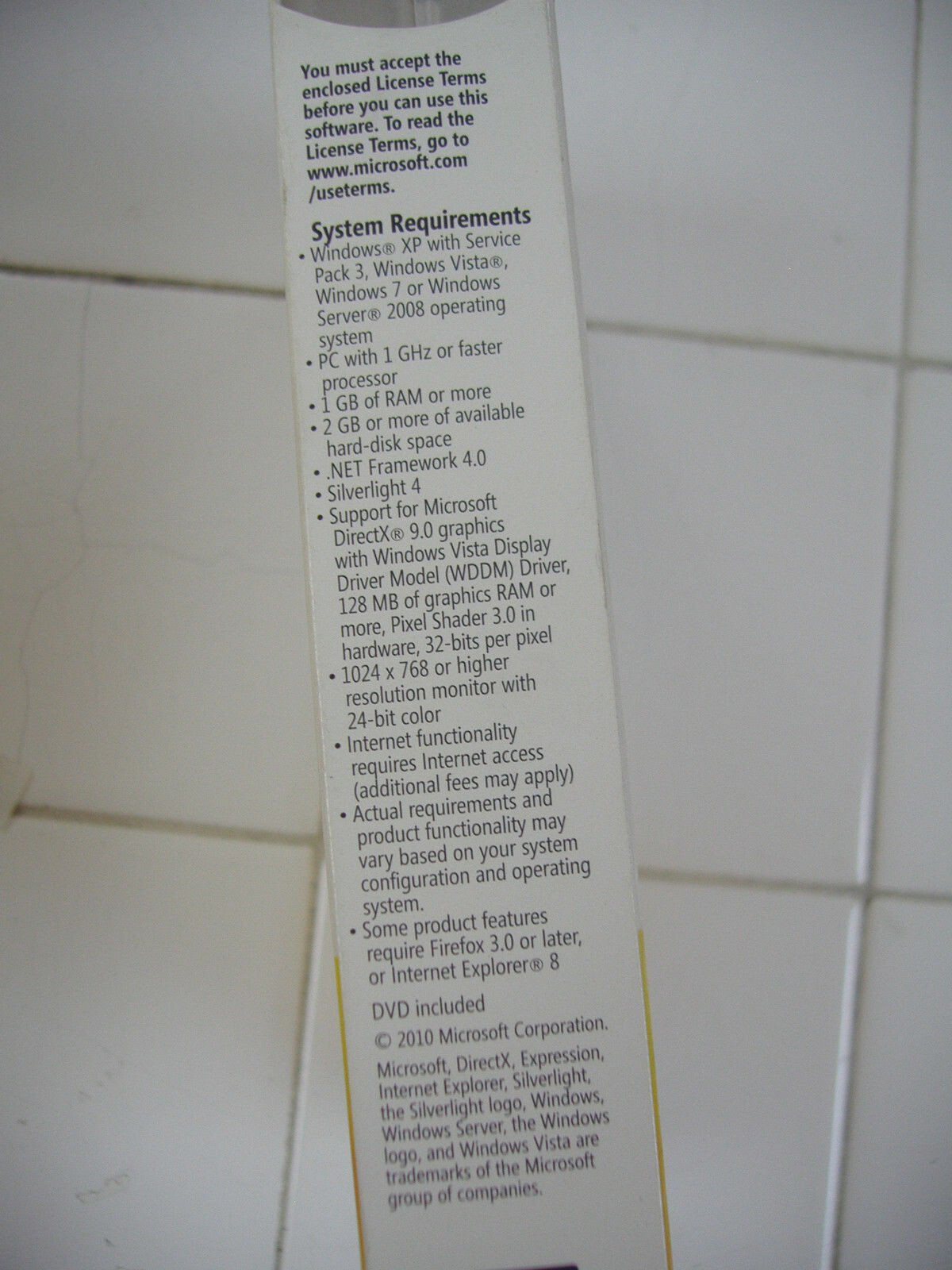 MS Microsoft Expression Studio 4 Web Professional Full English DVD =NEW BOX=