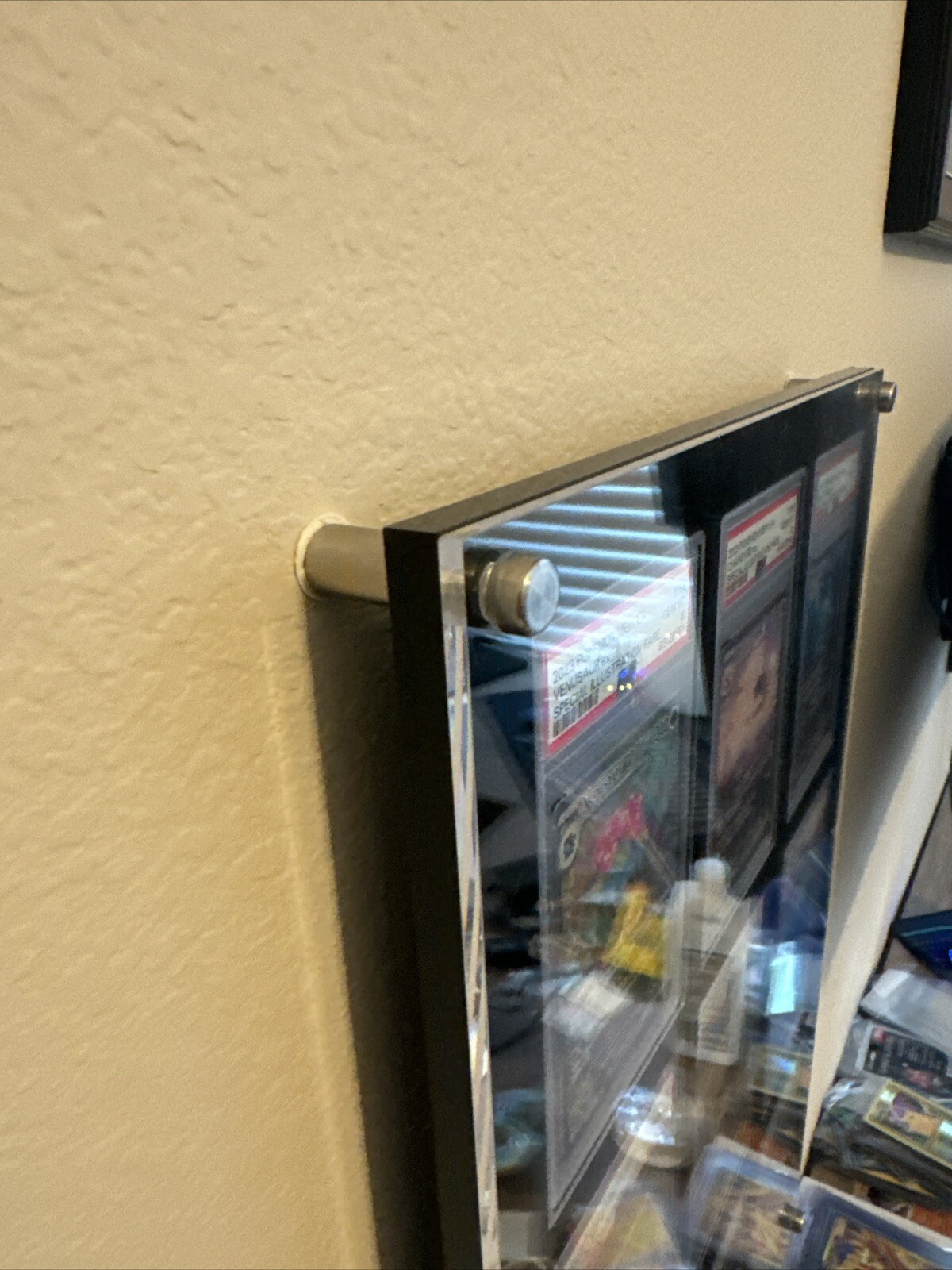 PSA/CGC Graded Card Premium Acrylic Display Case for : 9 Card Capacity 3x3 Frame