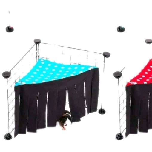 Guinea Pig Accessories Lot, Hideout x3, Water Bottle, Food, Hay, Toys