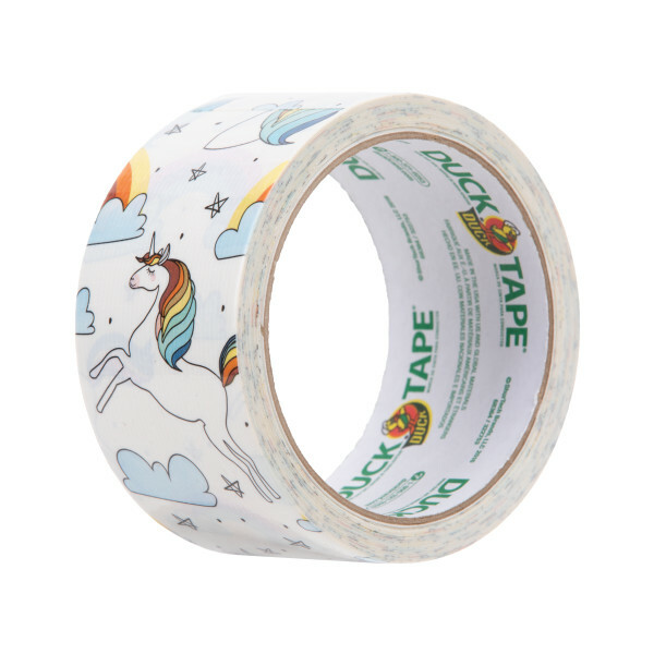 Printed Duck Tape® Brand Duct Tape - Whimsical Unicorns, 1.88 in. x 10 yd.