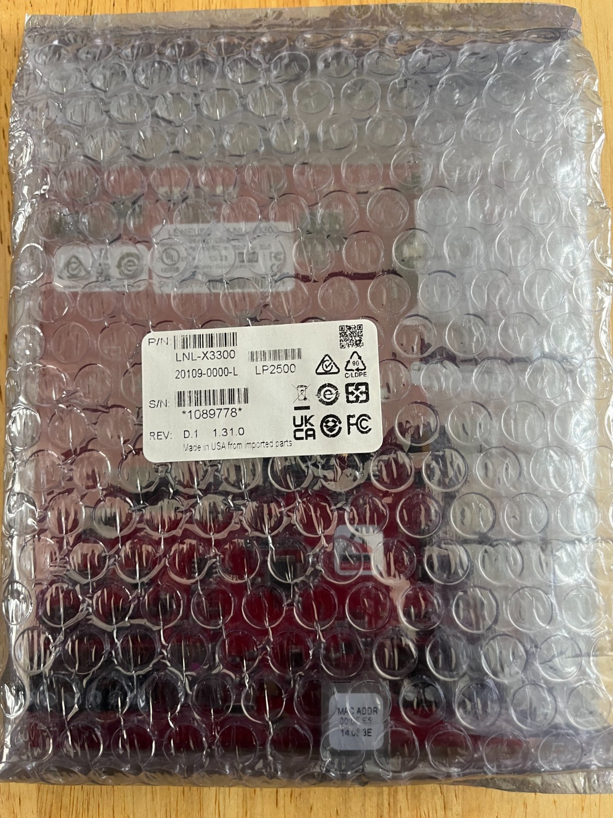 Lenel (S2) LNL-x3300/Mercury LP 2500 Intelligent System Controller