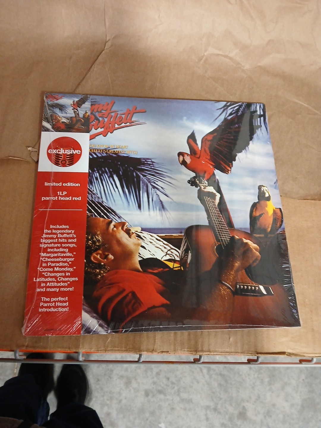 Jimmy Buffett – Songs You Know By Heart LP Red Vinyl Target Exclusive SEE DESC