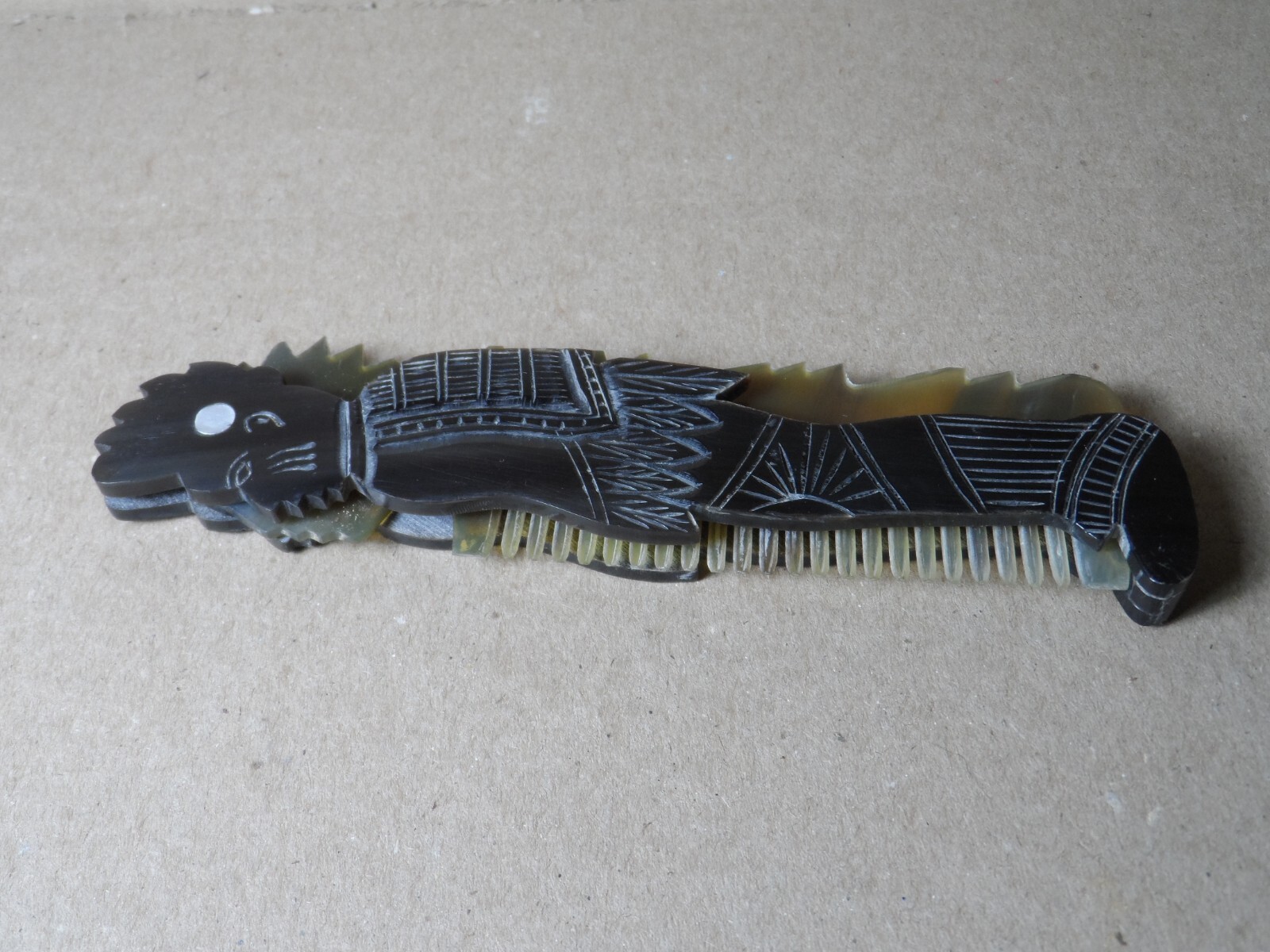 Reproduction Colonial Era Folding Comb Mountain Man Native Warrior