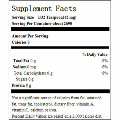 CCnature Better Pure Stevia Extract Powder Natural Sweetener 0 Cal Substitute