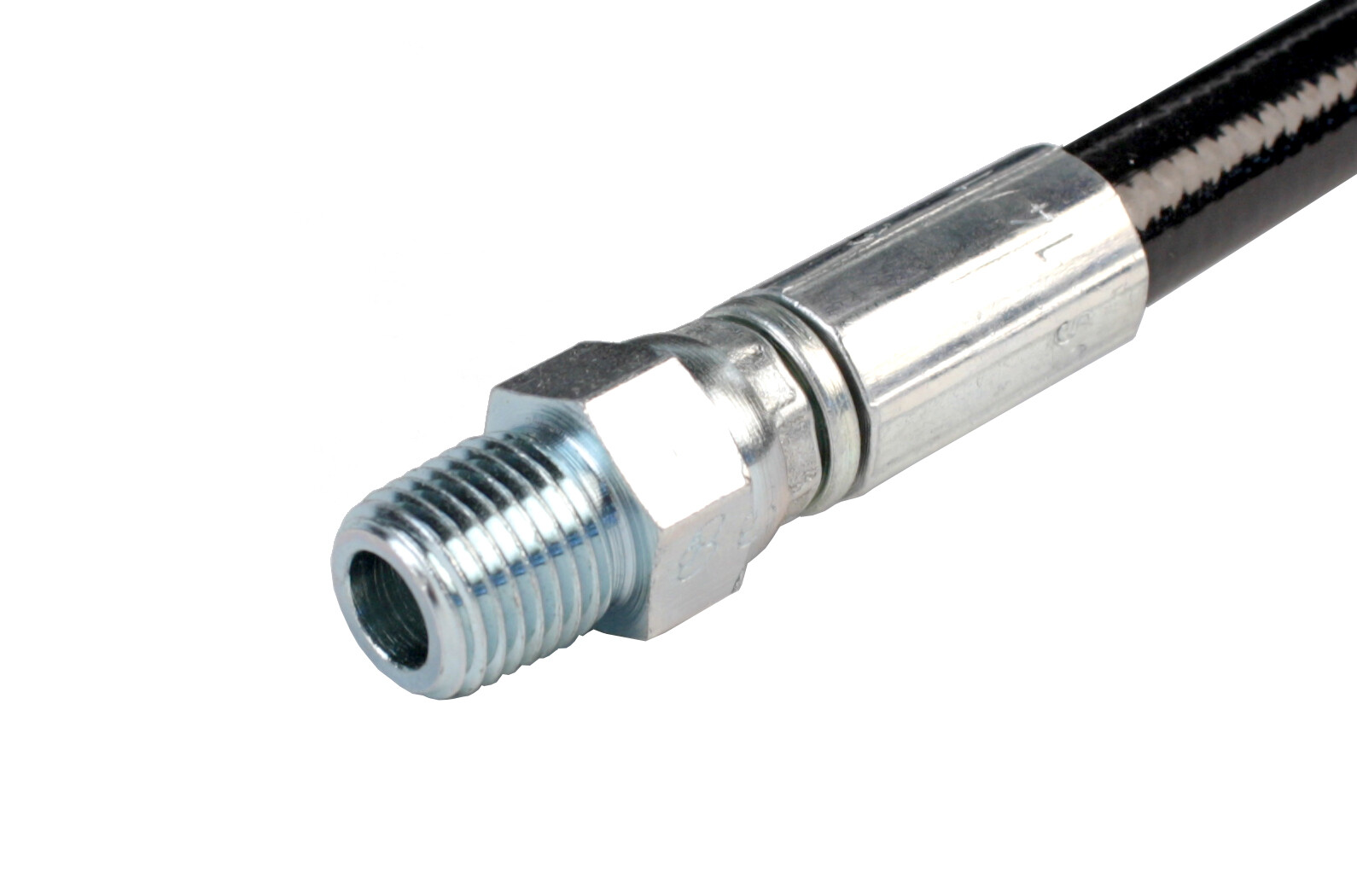 Schieffer 1/8" x 100' 4800 PSI Thermoplastic Sewer Jetter Hose & 5.0 Nozzles