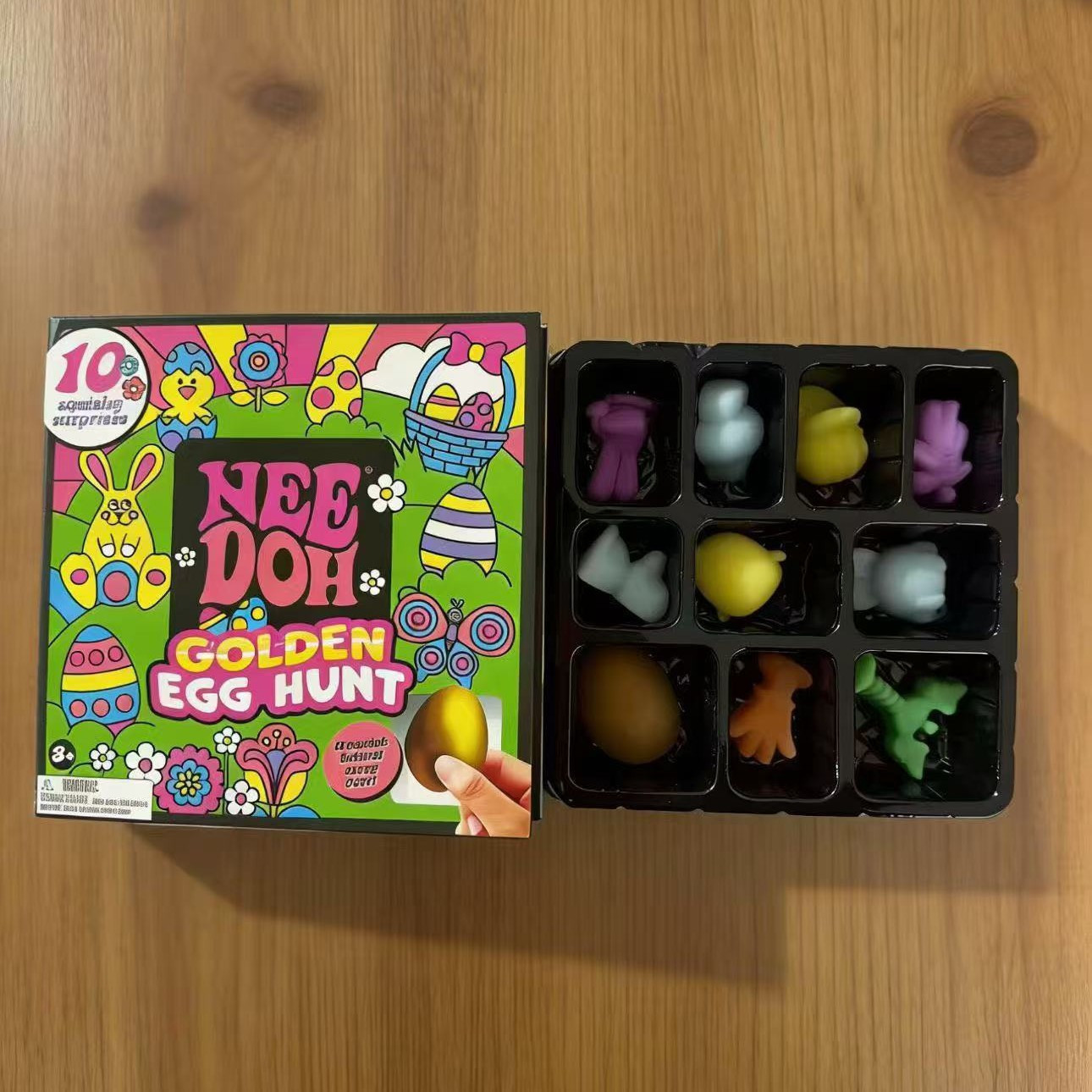 NeeDoh Easter Golden Egg Hunt Mystery (10 Squishy Surprises!) Toy Gift 2026 TL