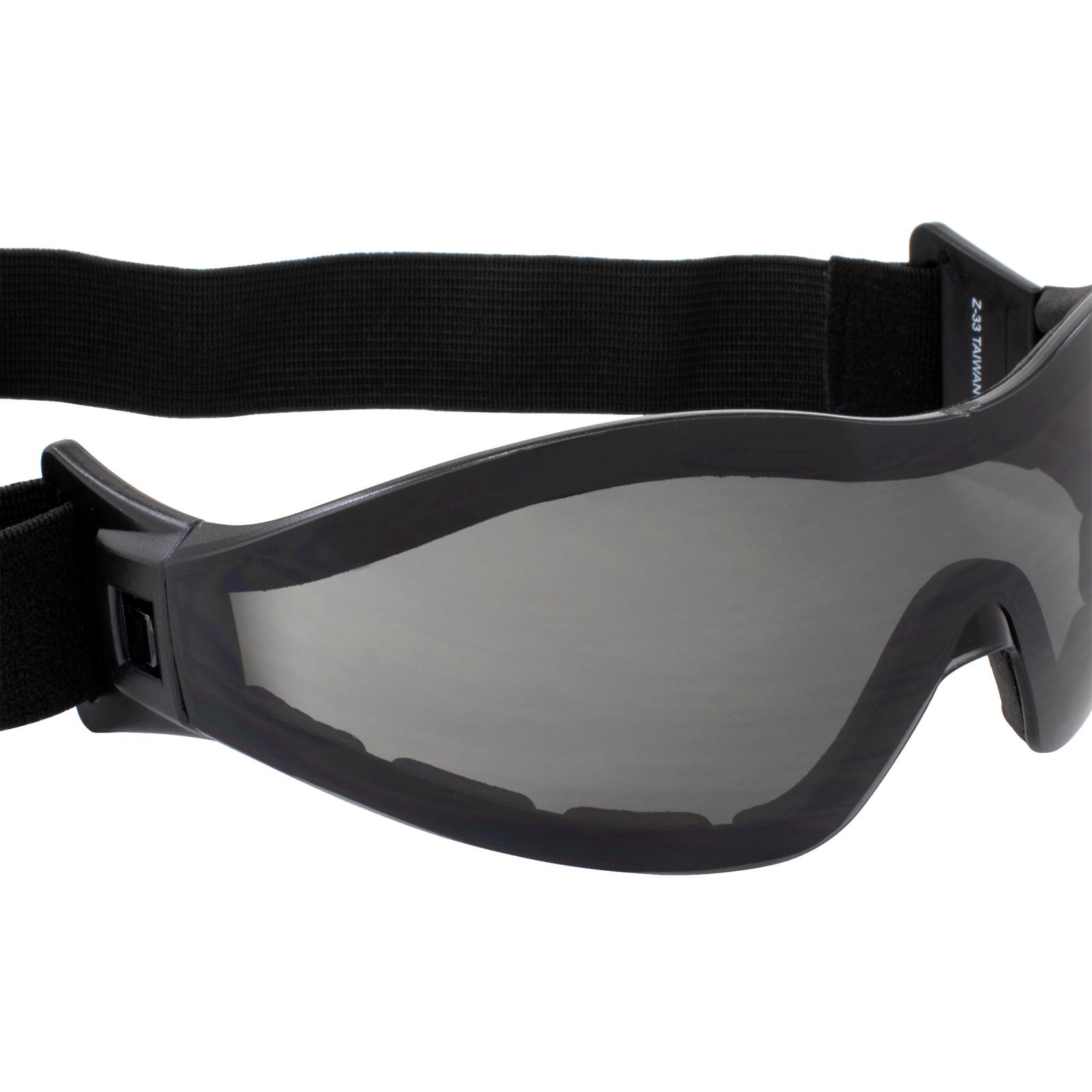 Global Vision Eyewear Z-33 Anti-Fog Sky Diving Safety Goggles with Pouch Smoke