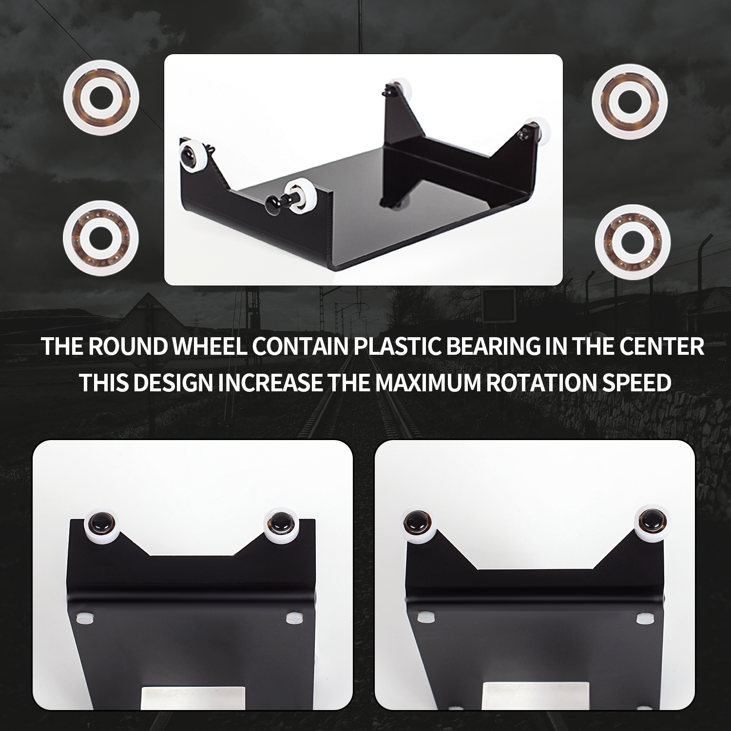 eTone Extended Developing Tank 3 Spirals 120 35 4x5 B/W film Darkroom Processing