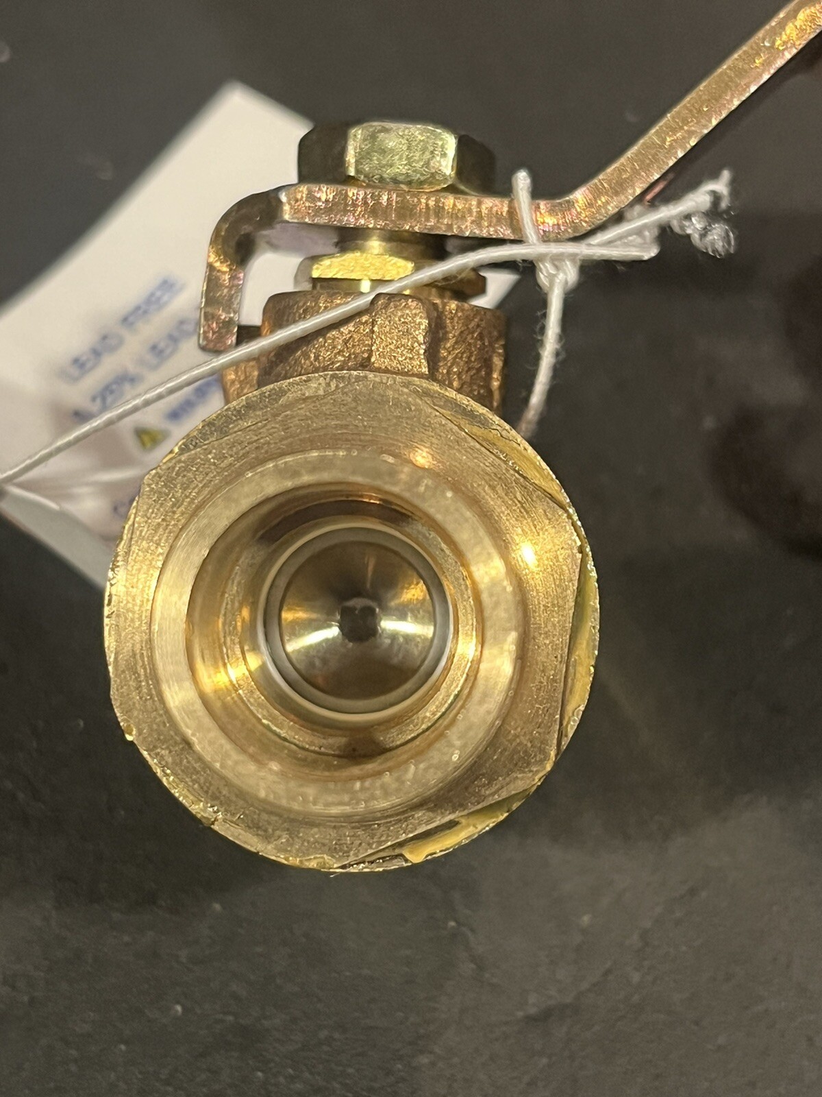 Box 10) 1/2" Full-Port Lead Free Bronze Ball Valves 600 WOG, Solder, MADE IN USA