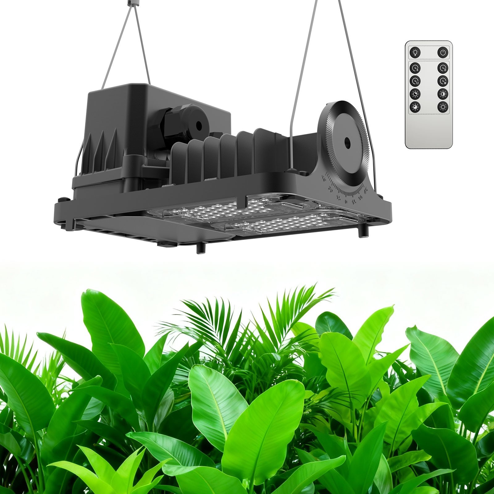 70W-200W SANSI Grow Light for Indoor Plants IP65 Dimmable LED Grow Tent Lights