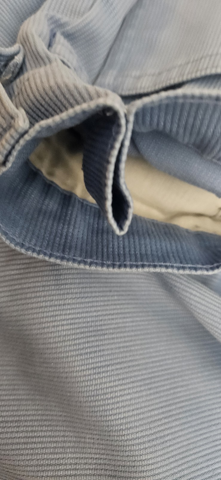 VTG 70s Levi's Sta-Prest Blue Boot Cut Corduroy Pants 32 (34/35) X 30