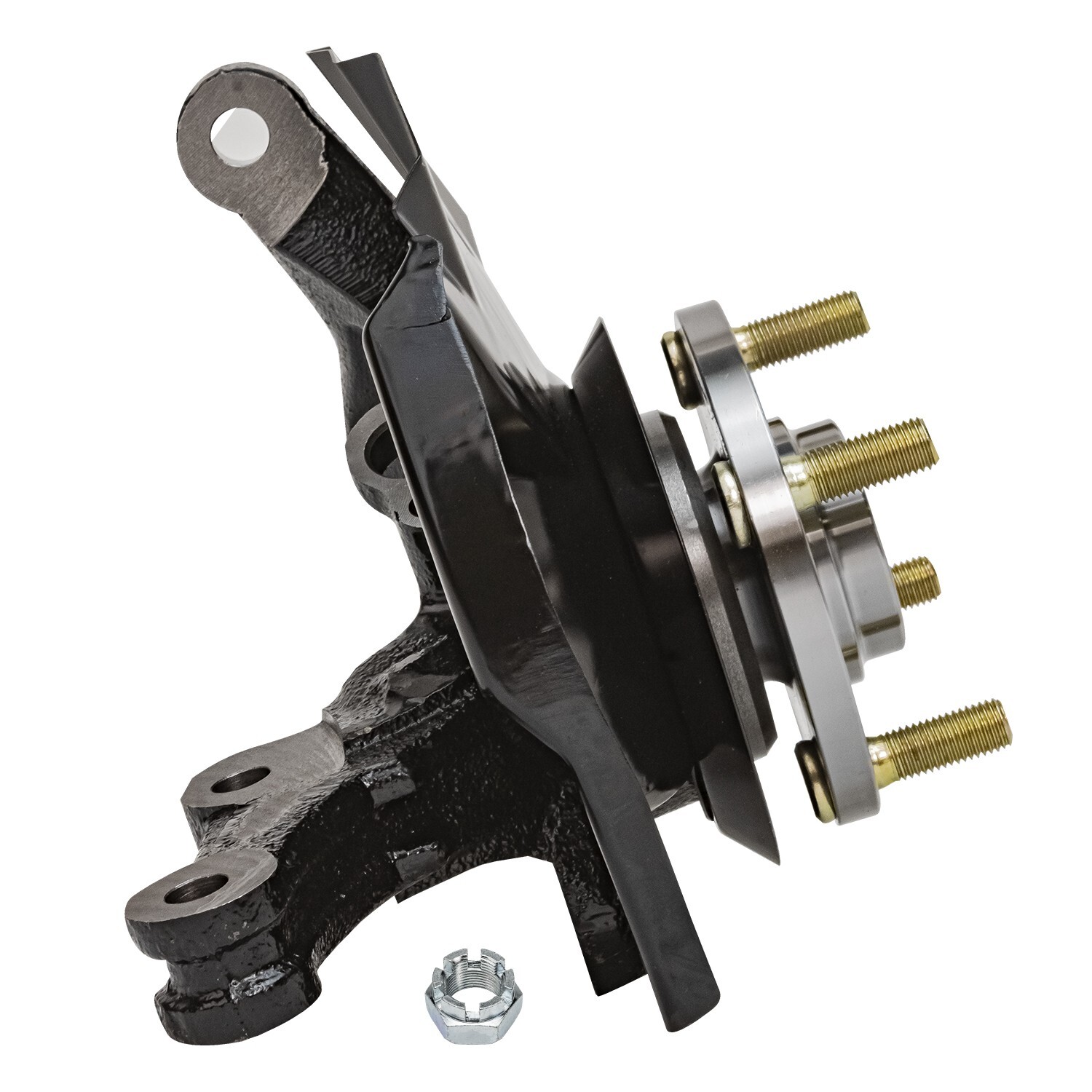 Front Left Knuckle & Wheel Hub Bearing Assembly for 2006 - 2011 Hyundai Accent