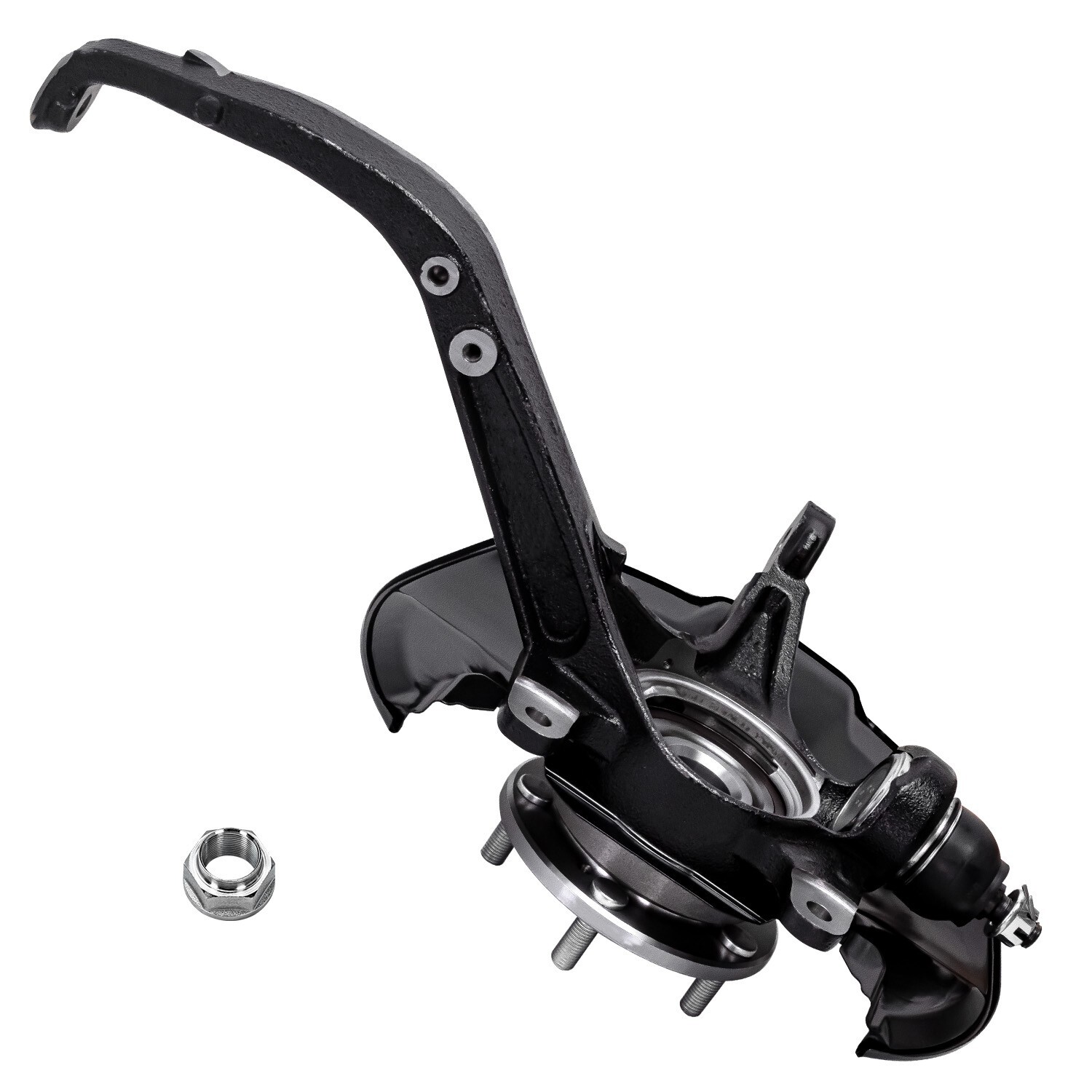 Front Steering Knuckles & Wheel Hub Bearings for 2009 2010-2012 Honda Accord TSX