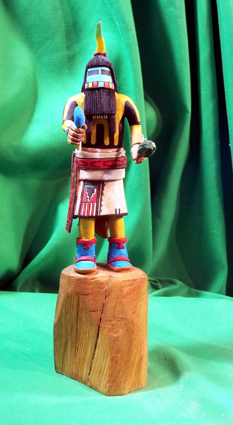 Hopi Kachina Doll - The Longhair Kachina by Michael Harris - Beautiful!
