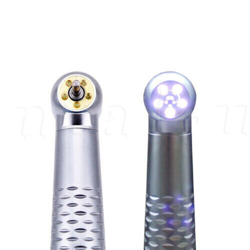 NSK Style Dental LED E-generator High Speed Handpiece 5*Bulb Fiber Optic / Rotor