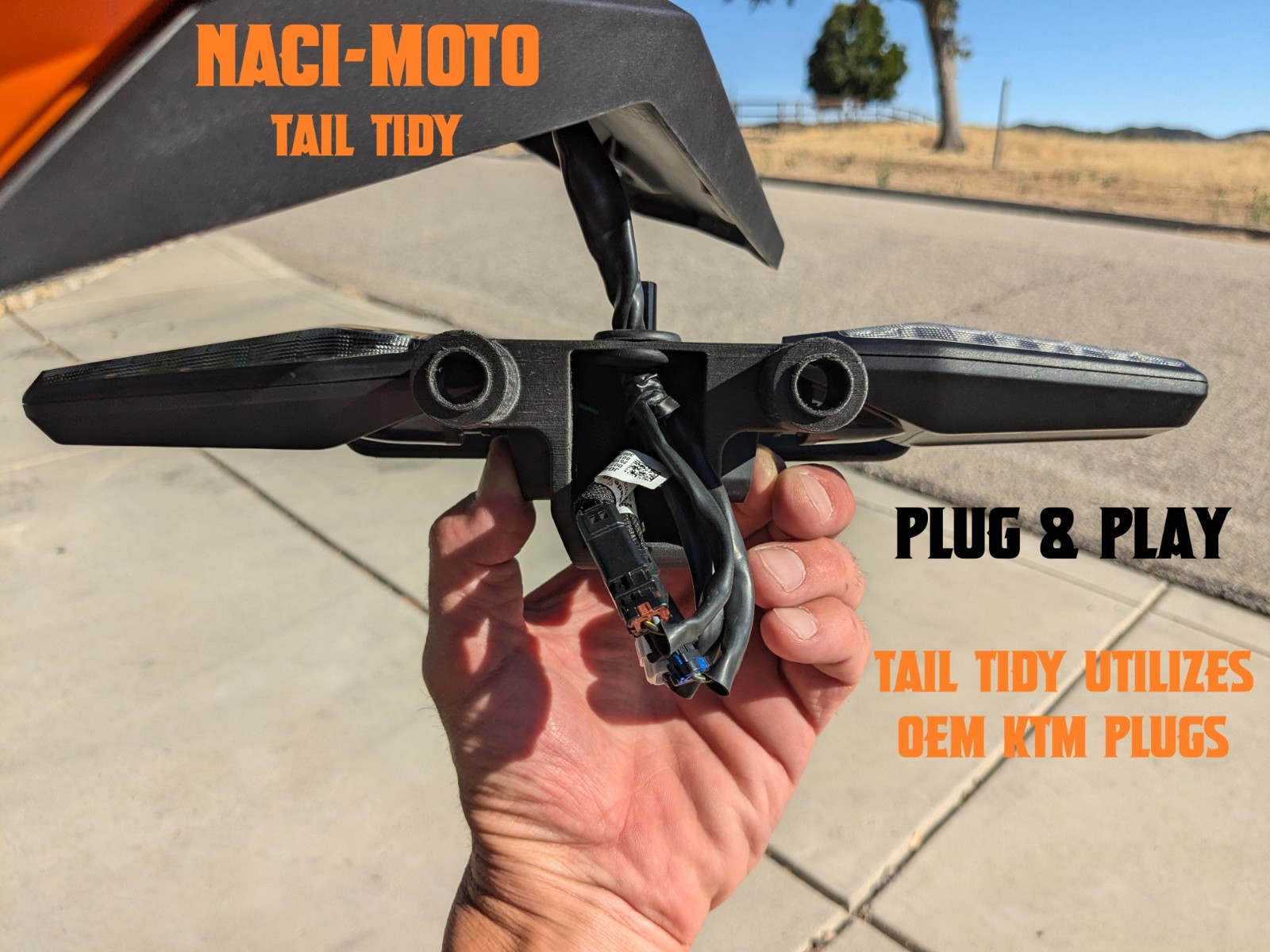 Naci-Moto 2025 KTM 390 V1 SMC R Tail Tidy