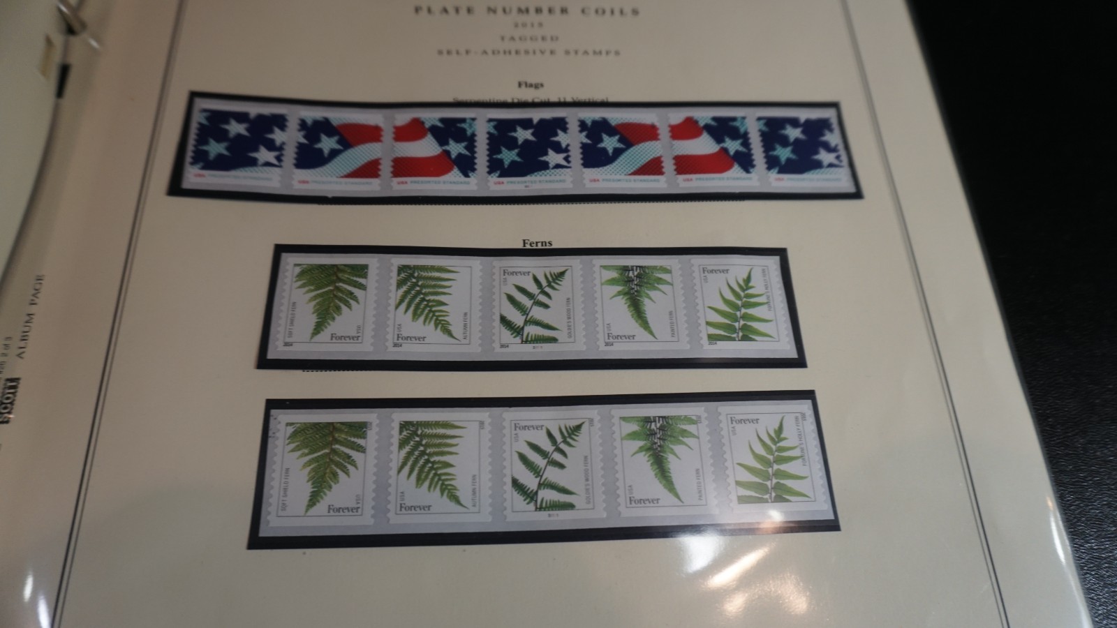 Gorgeous collection of Plate number coils in Scott album 1988-2015 MNH stamps