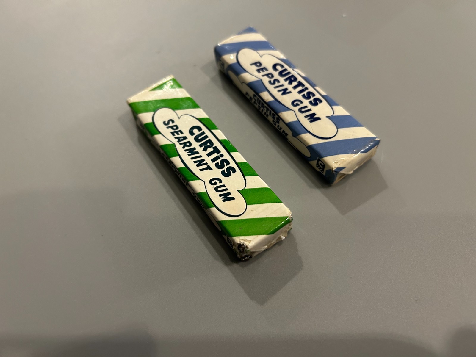 ORIGINAL RARE CURTISS PEPSIN & SPEARMING GUM PACKS UNUSED