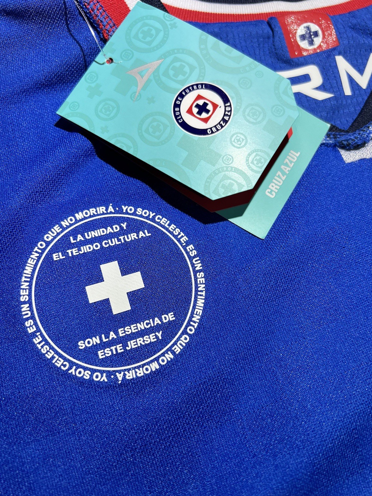 Cruz Azul Jersey Pirma 2025 - 2026 Concacaf Champions Cup 7 Copas y Campeon