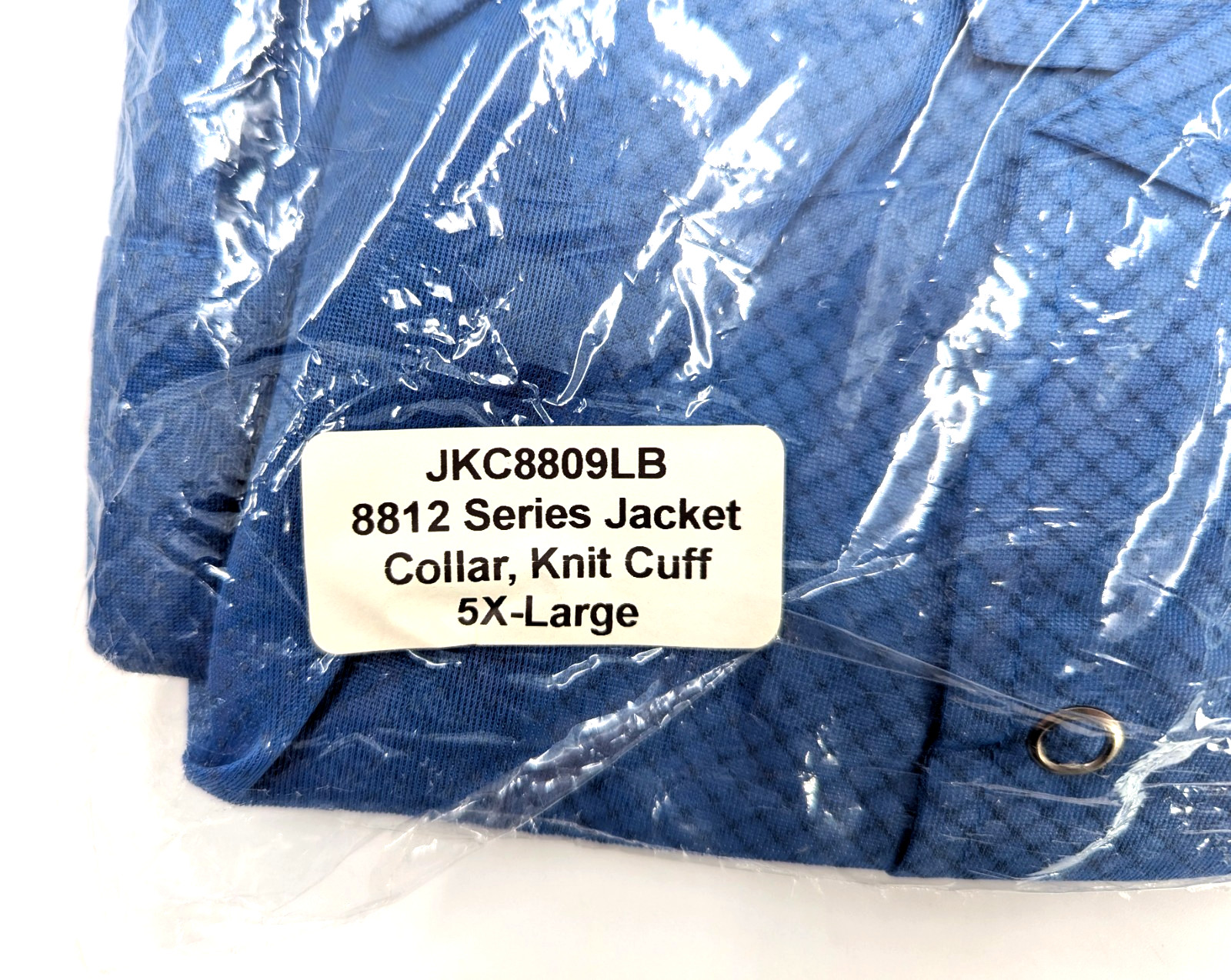 NOS! Transforming Tech ESD Jacket, Lightweight Poly-Carbon Blend 5XL Blue