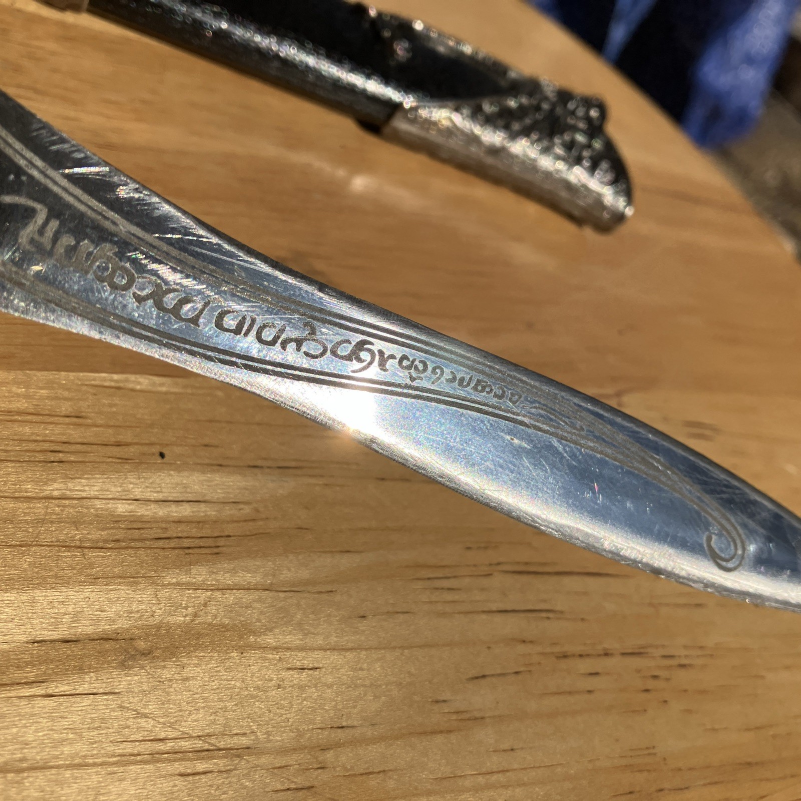 Lord of the Rings Sting Mini Sword 11-Inch Used with Free Shipping