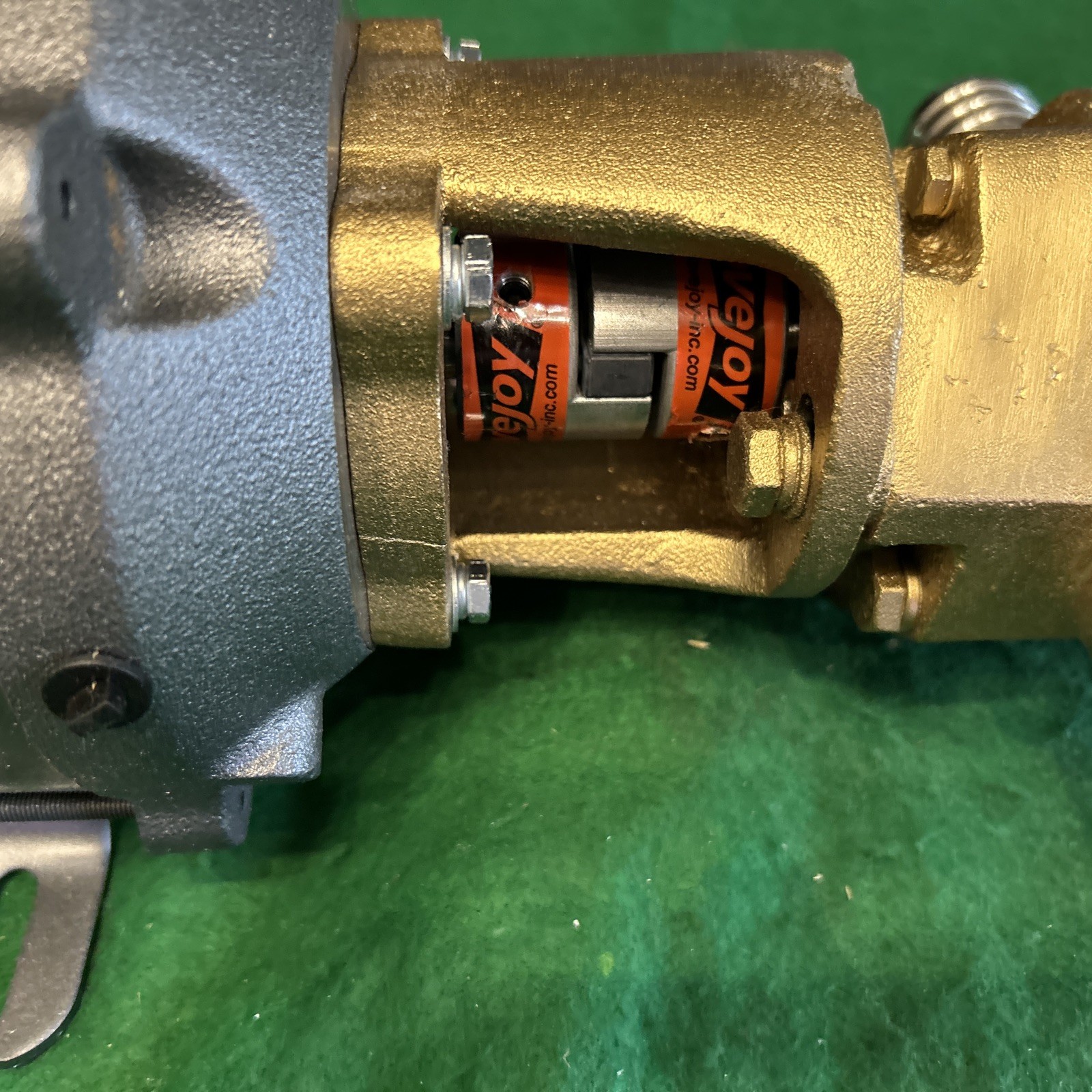 Portable Oil Transfer Gear Pump 12gpm 12VDCIn stock SKU W2072