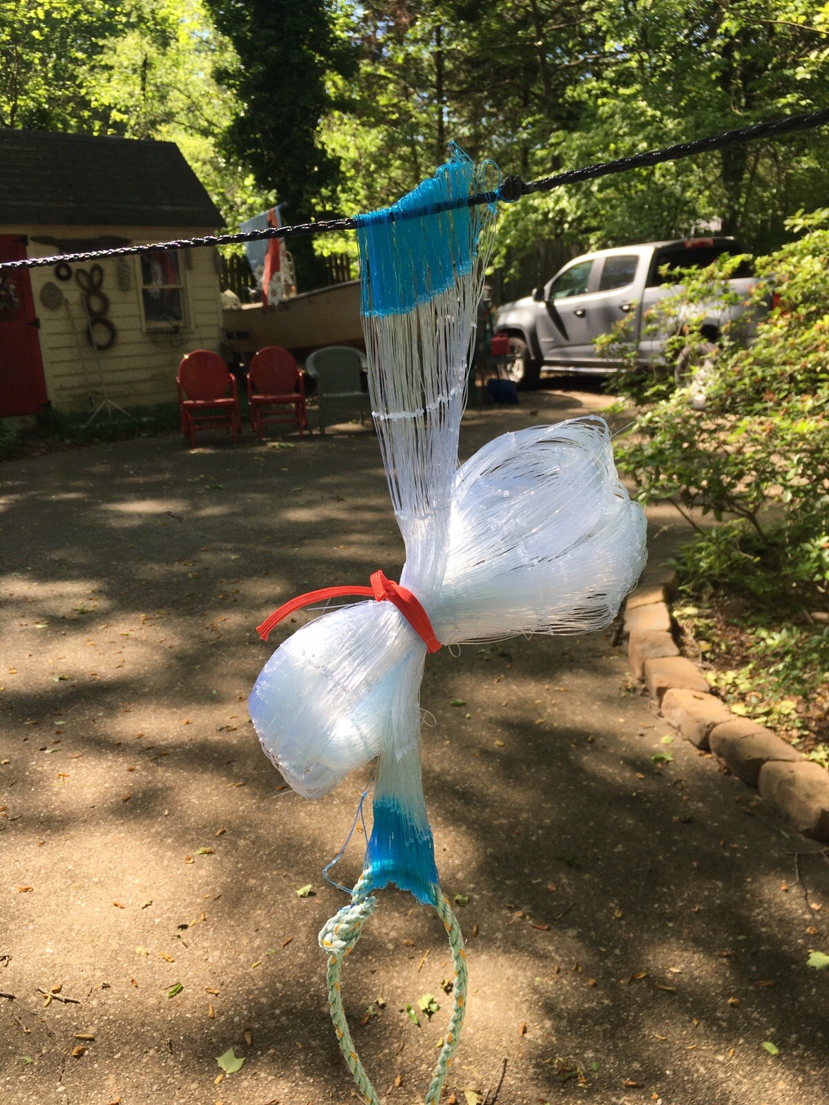 Survival Gill Net--Fully Adjustable, Multipurpose