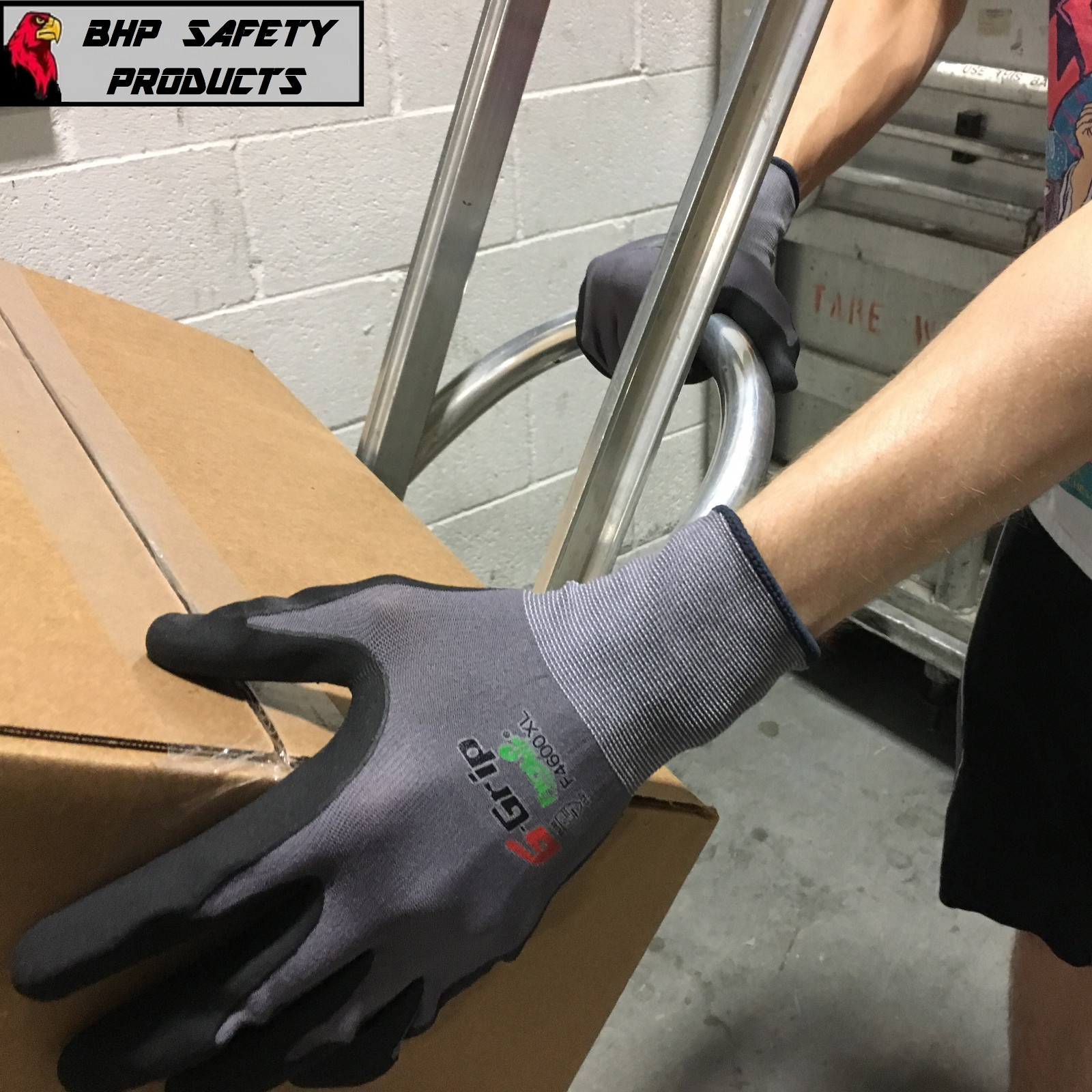 G-Grip Work Gloves Foam Nitrile Micro Foam-Palm Coated F4600 (144 PAIRS / CASE)