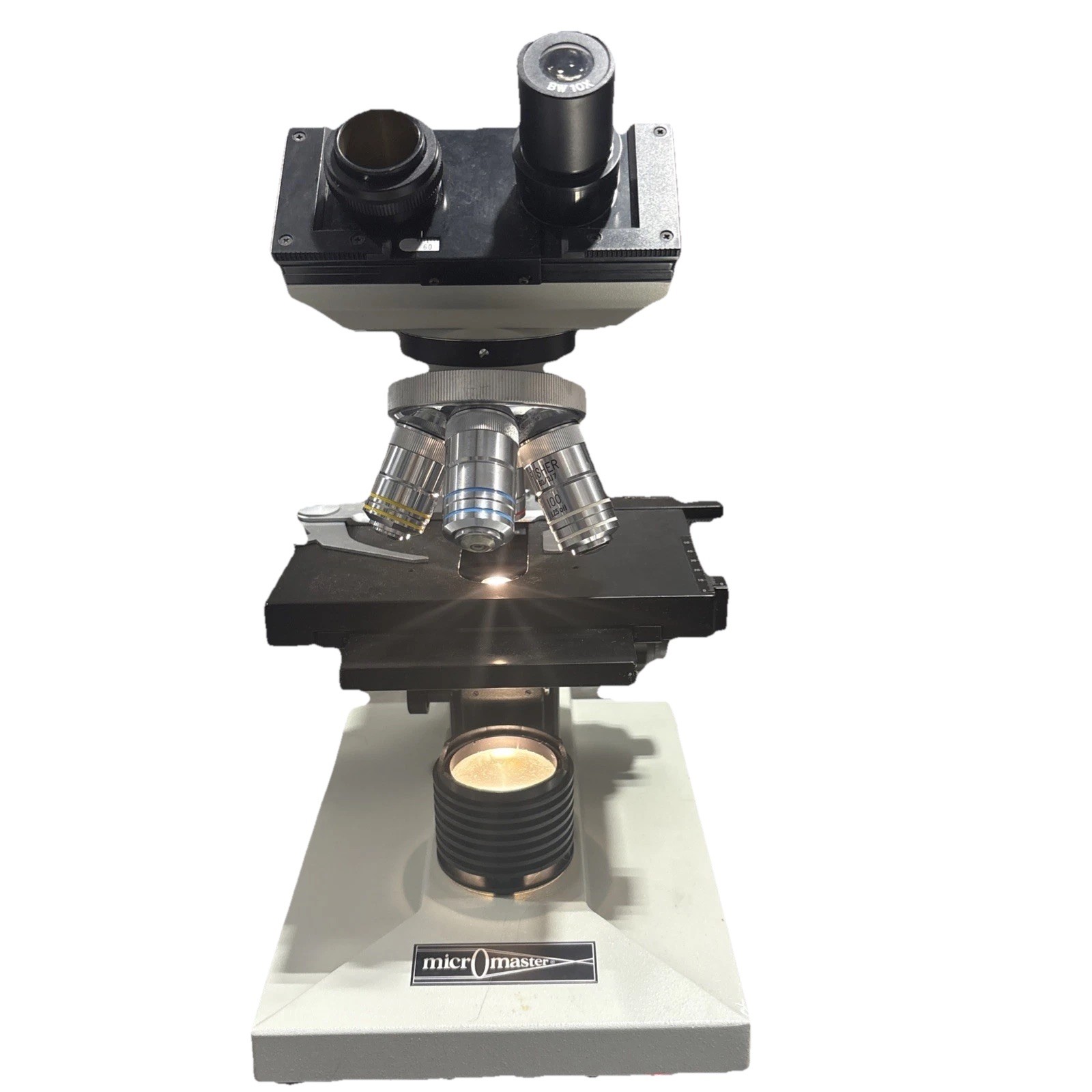 Phase Contrast Microscope Fisher Micromaster Microscope Model CK