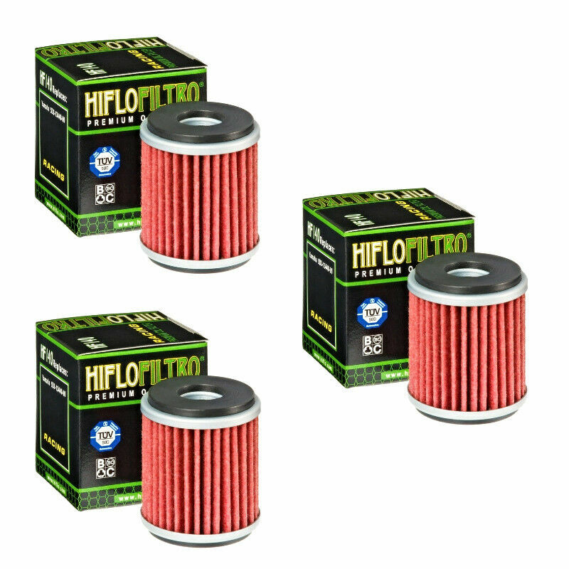 2009-2019 Yamaha YFZ450R Genuine HiFlo Oil Filter HF140 YFZ 450R - Pack of 3