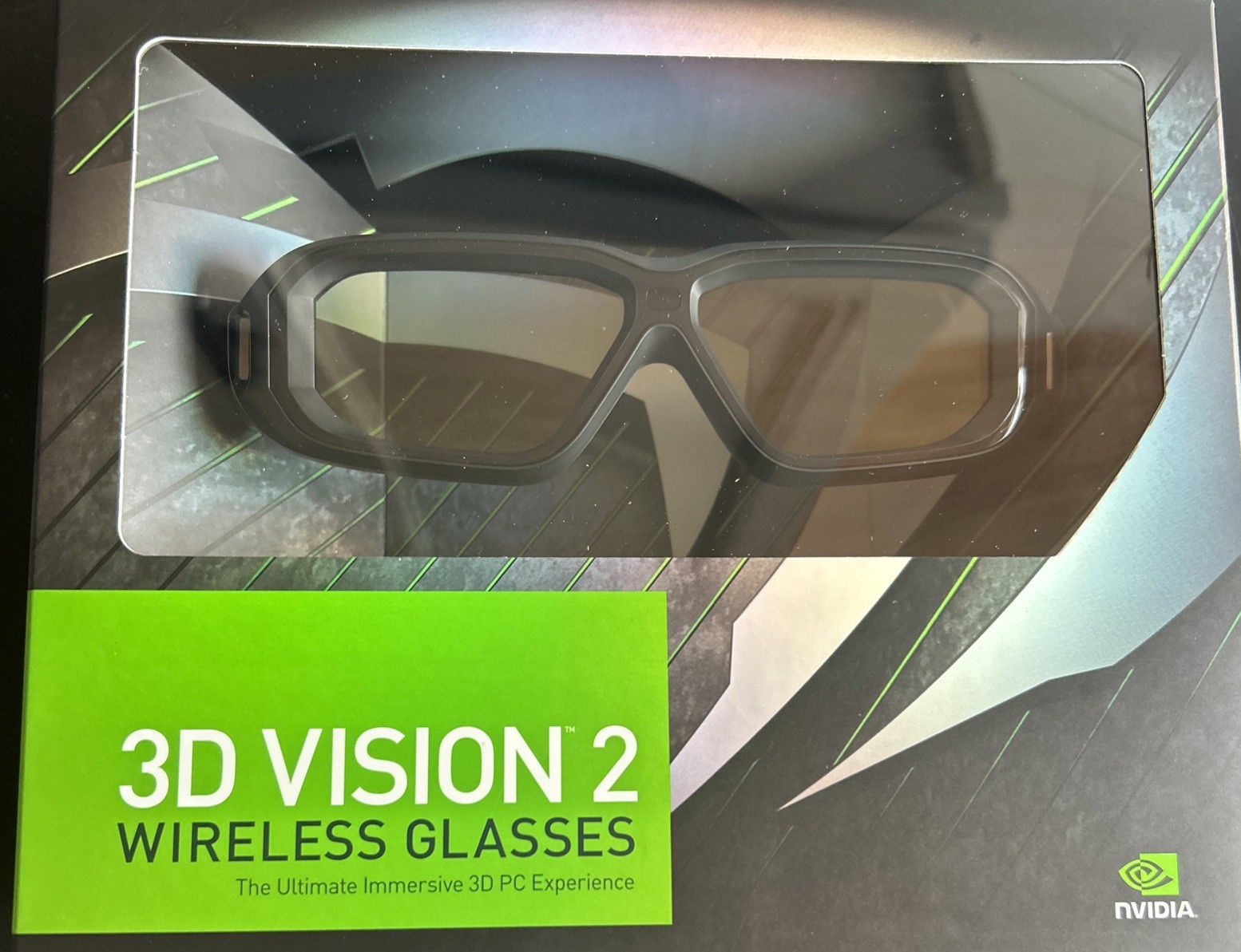 NVIDIA 3D Vision 2 Wireless Glasses -New Unopened Box Immersive 3D PC Experience